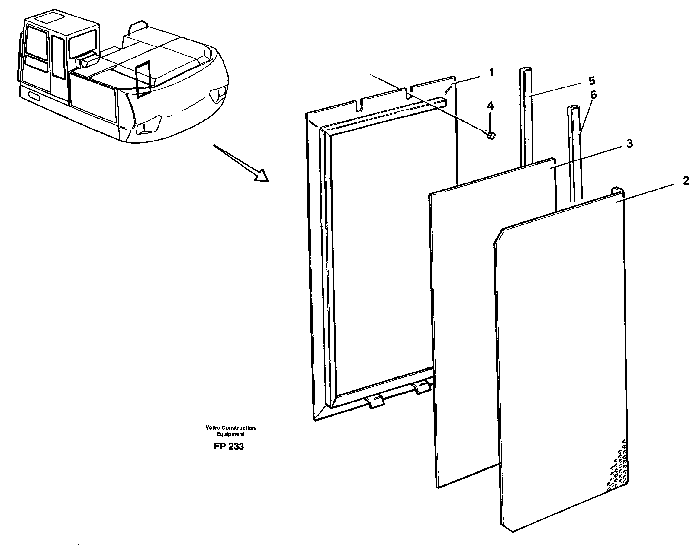 Hatch,engine — volvo parts diagram