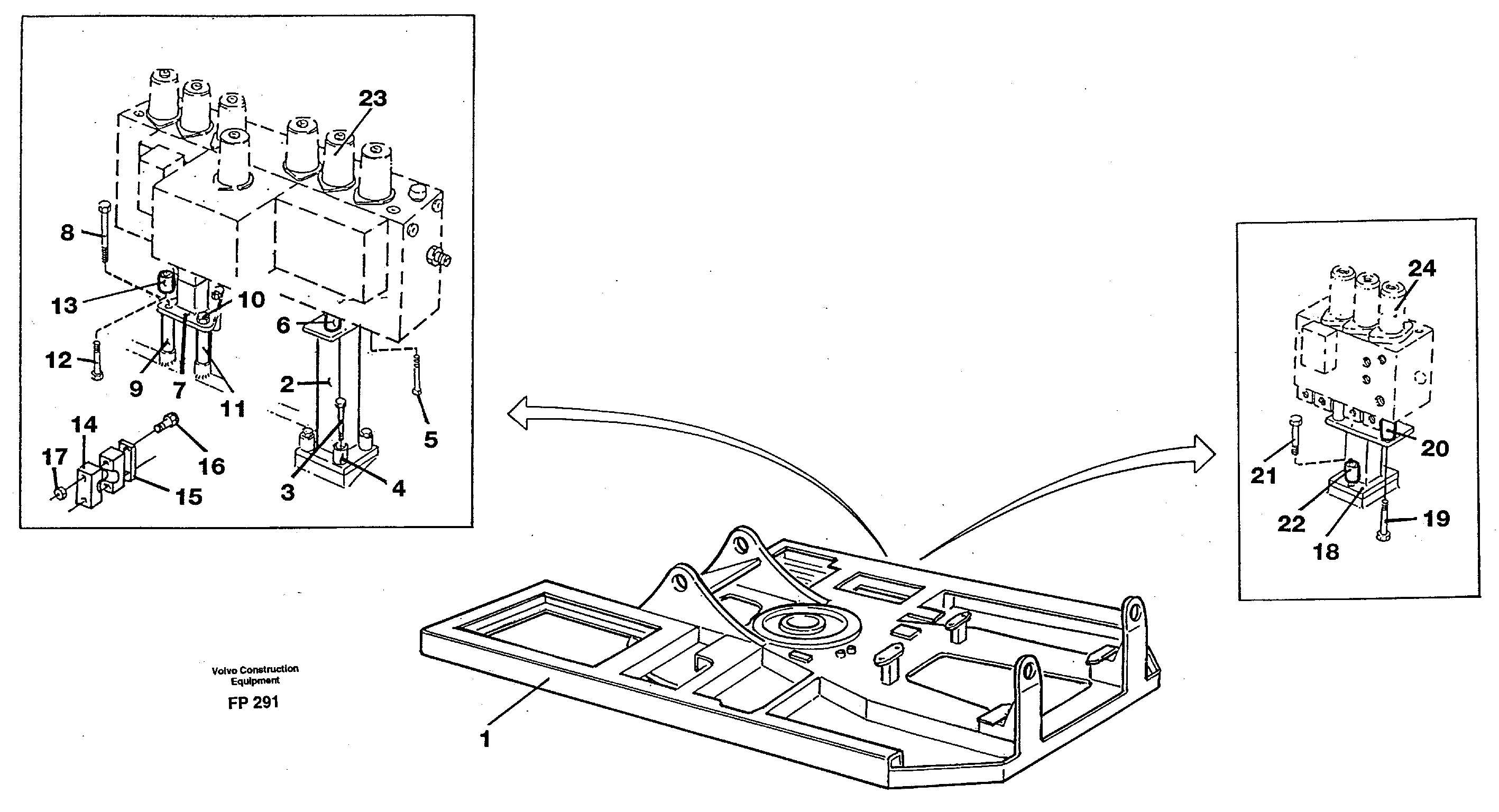 Superstructure — volvo parts diagram