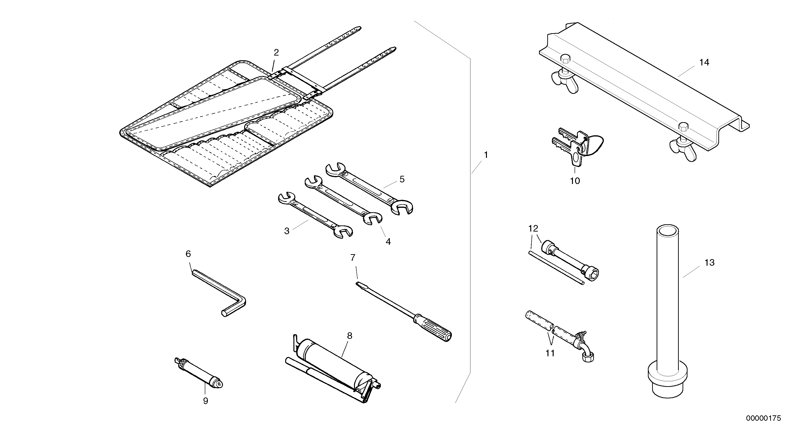 Tools — volvo parts diagram