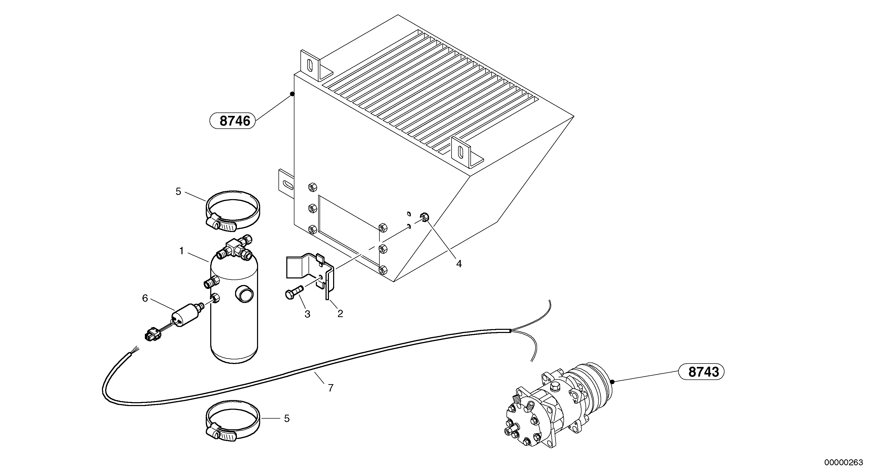 Dryer — volvo parts diagram