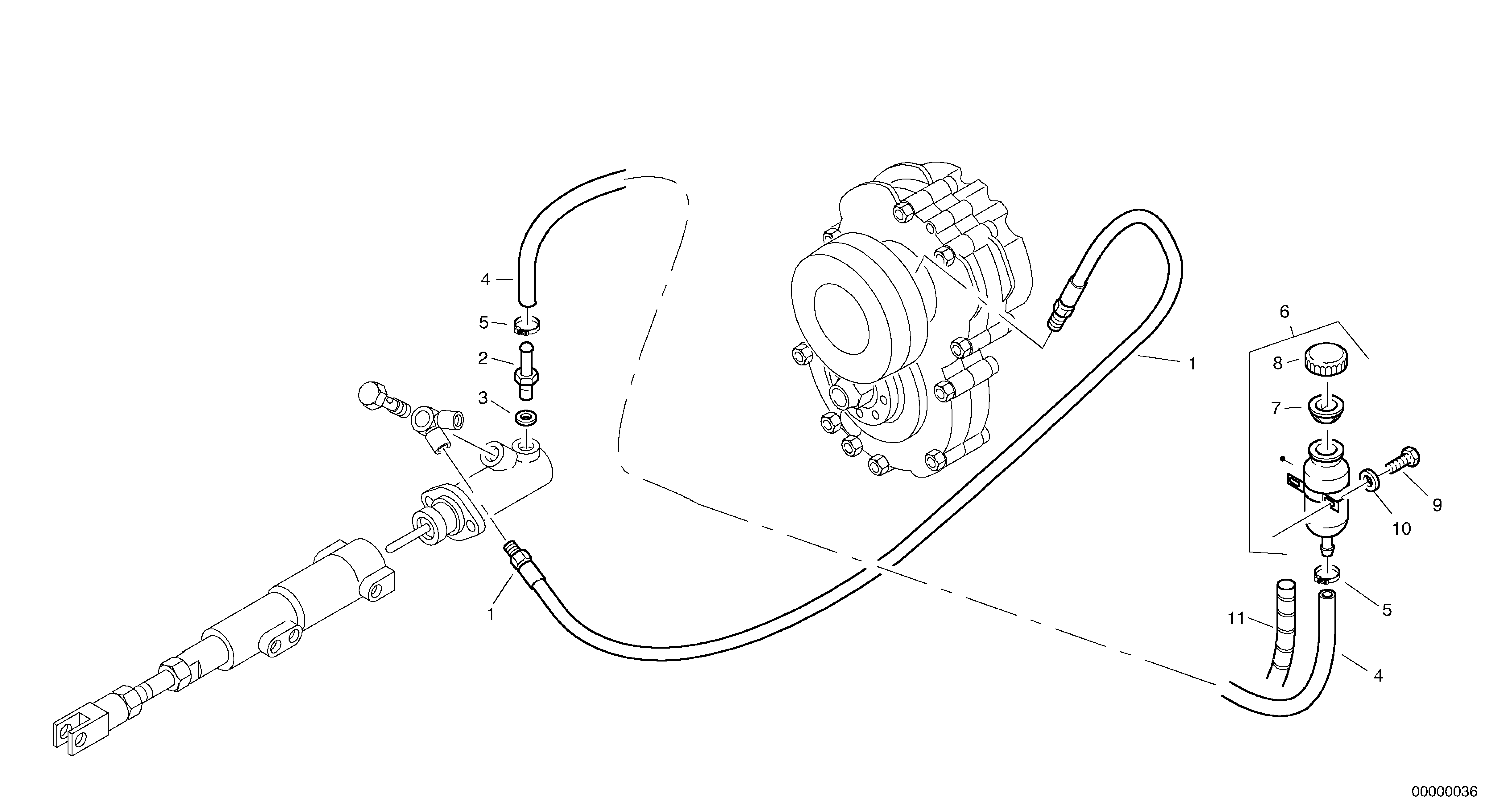 Brake lines - — volvo parts diagram