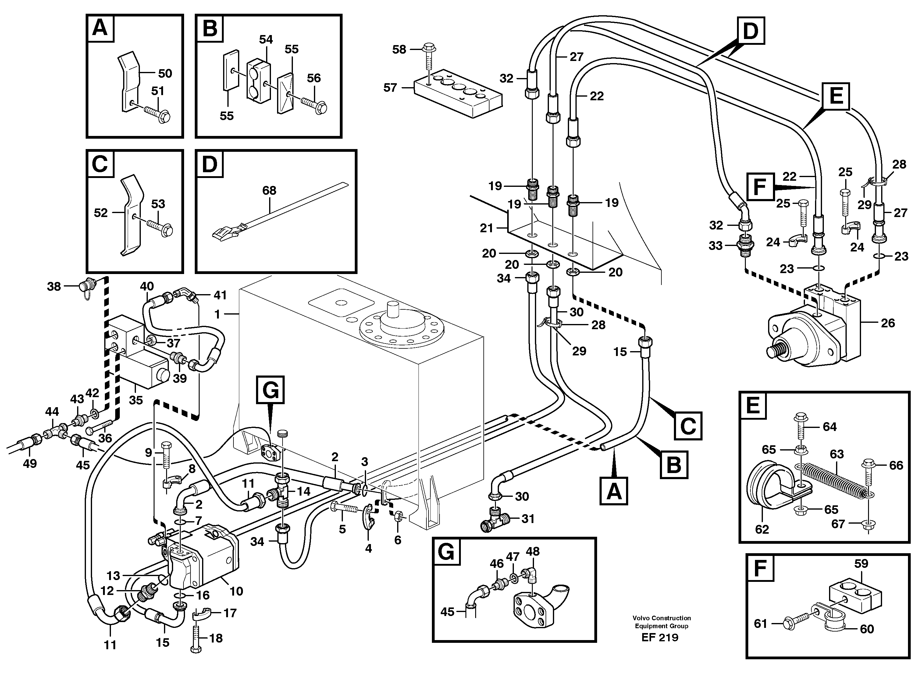 Fan drive — volvo parts diagram