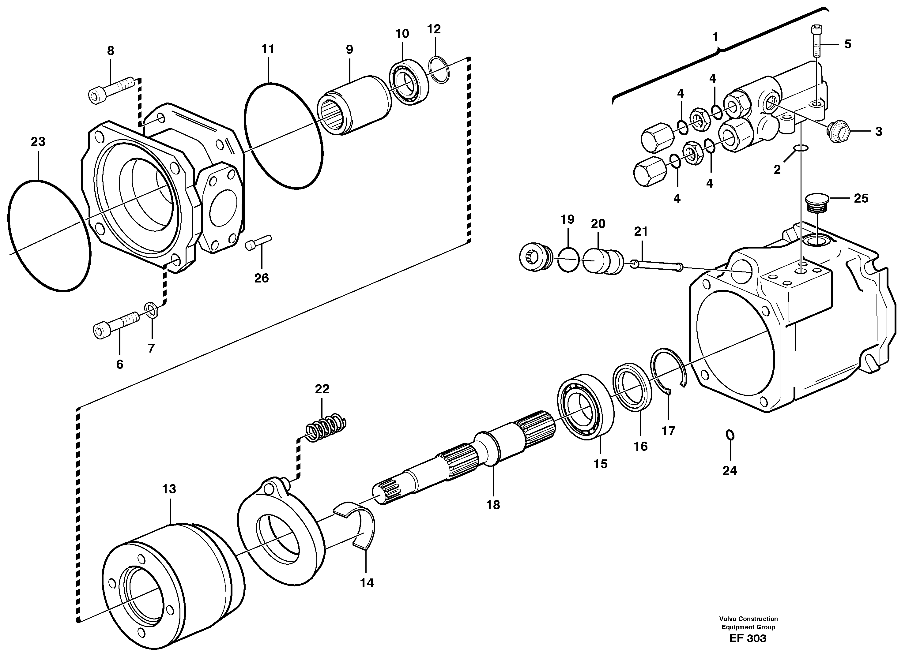 Controlpump, 60CC — volvo parts diagram