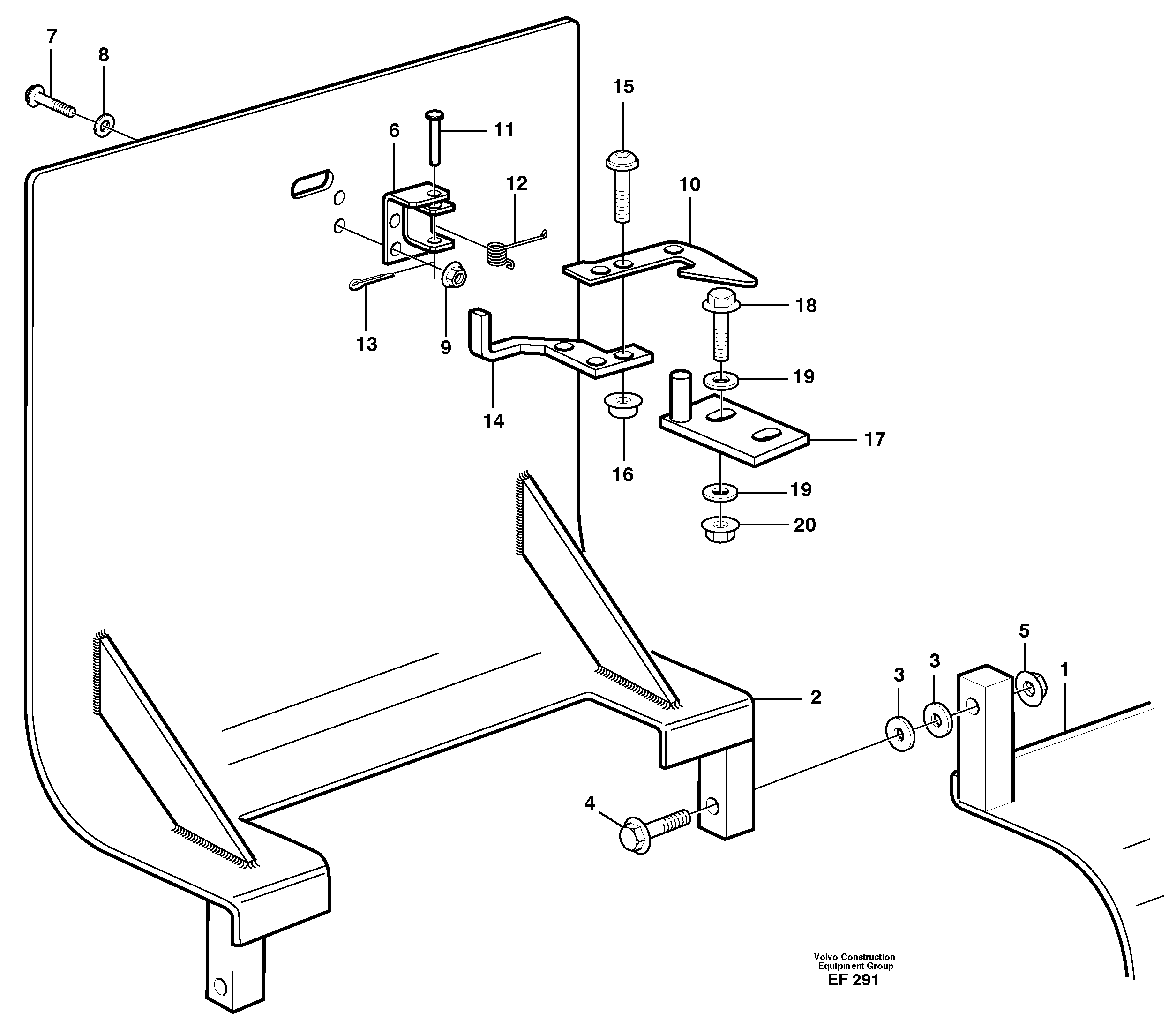 Hatch — volvo parts diagram