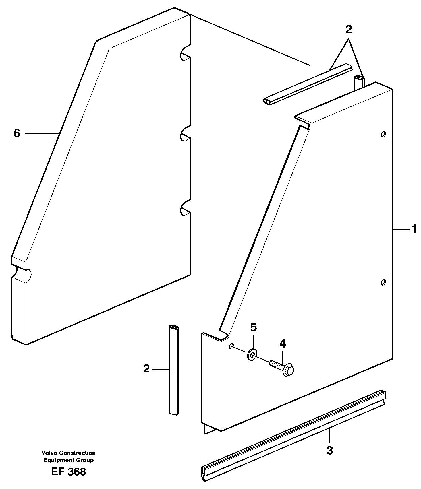 Side hatches — volvo parts diagram