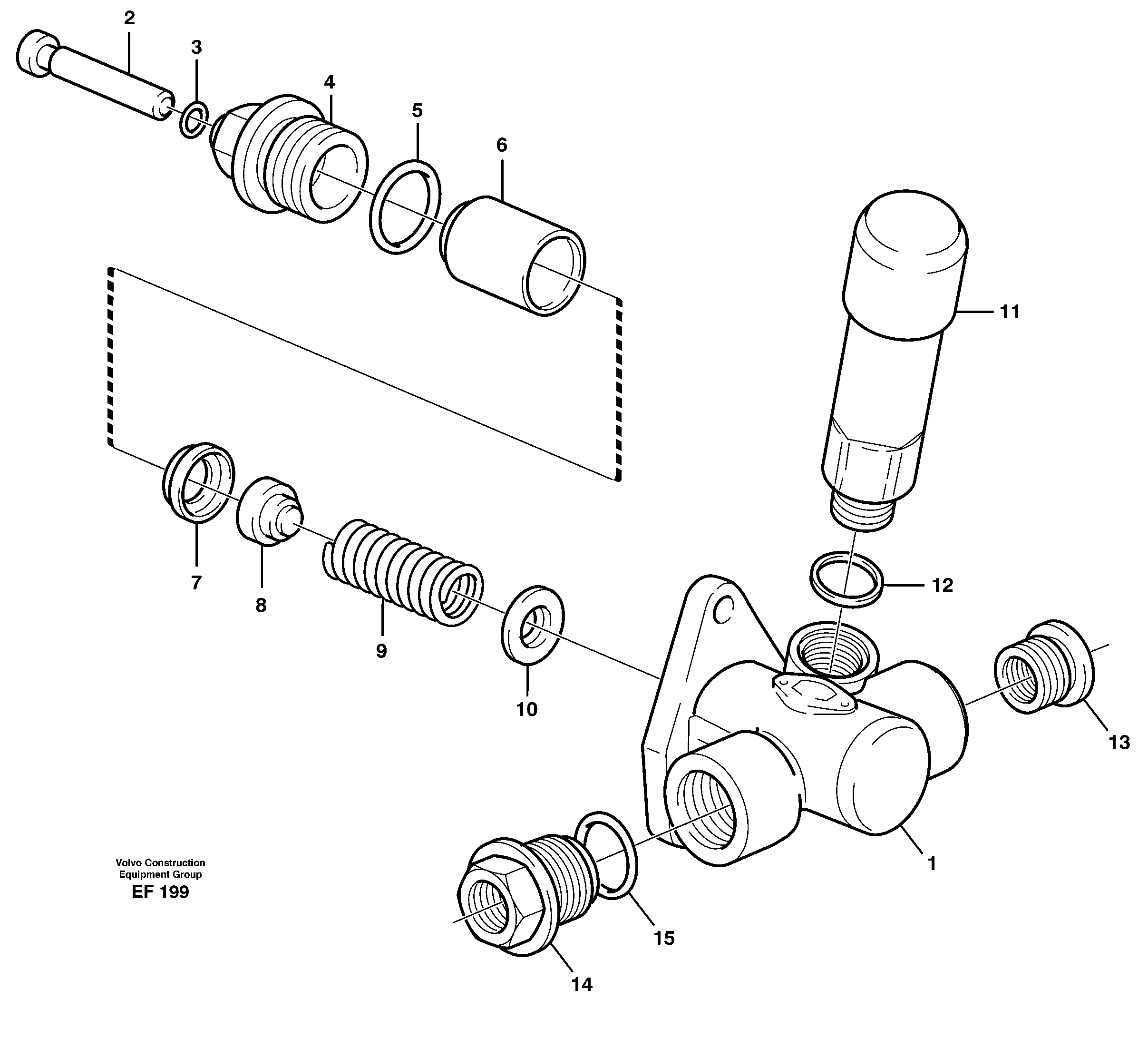 Feed pump — volvo parts diagram