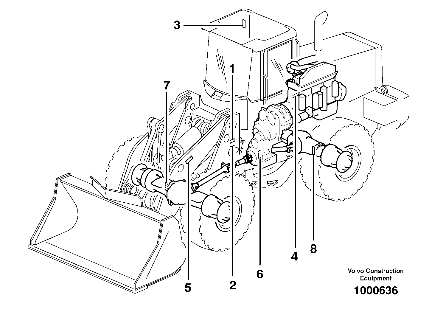 Product sign plate — volvo parts diagram