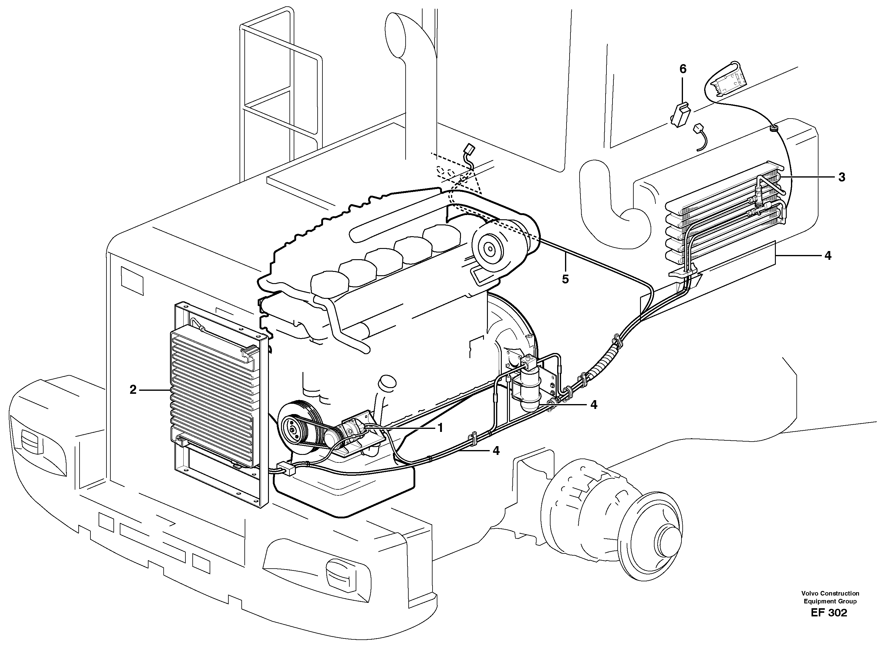 Air conditioning.  80240, 80241 — volvo parts diagram