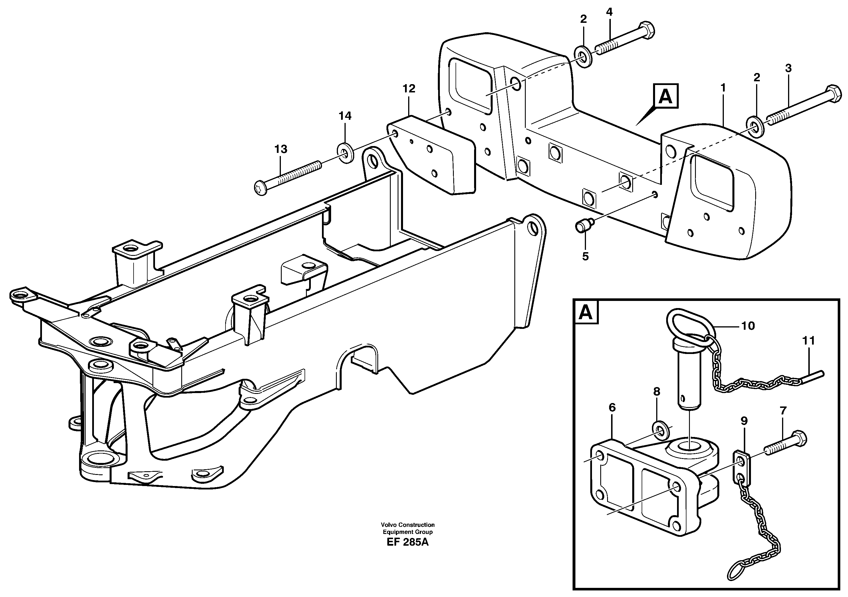Counterweight — volvo parts diagram