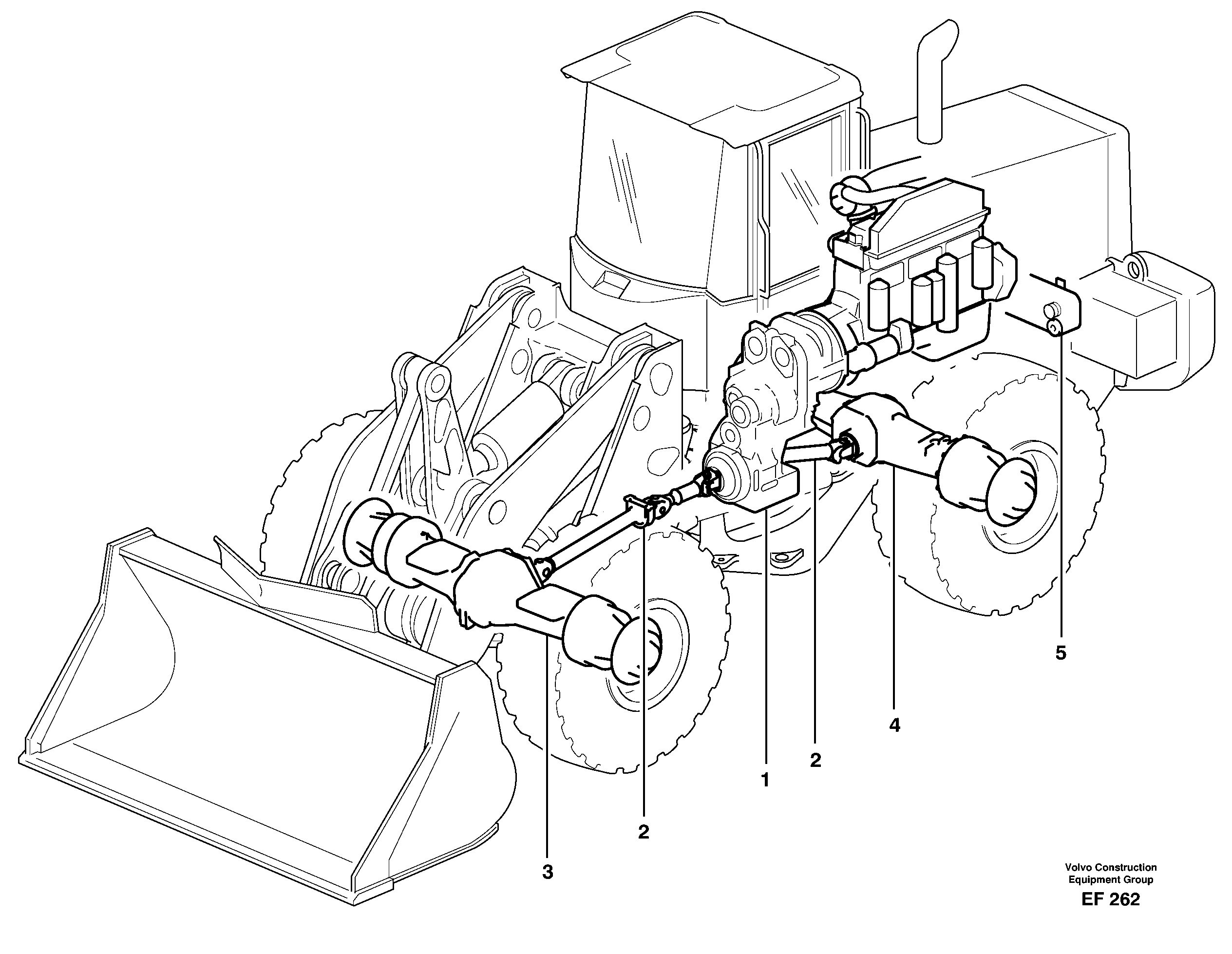 Power transmission — volvo parts diagram