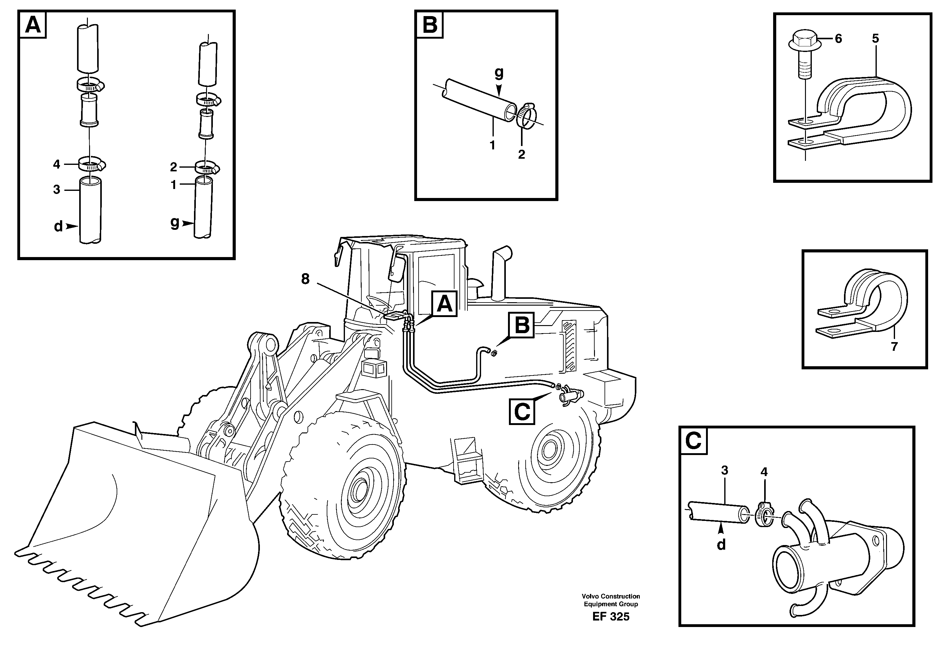Heating system — volvo parts diagram