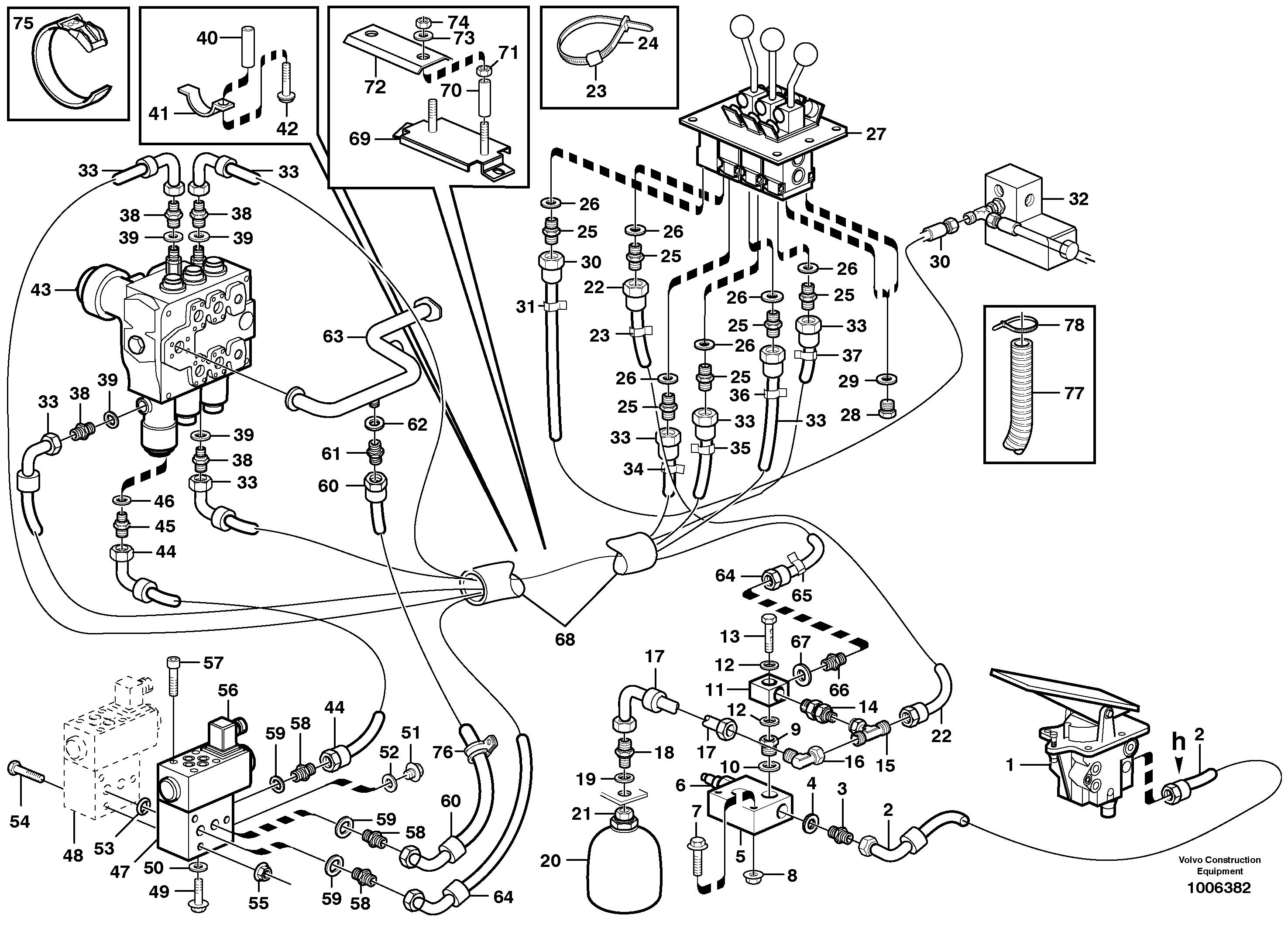 Servo - hydraulic — volvo parts diagram