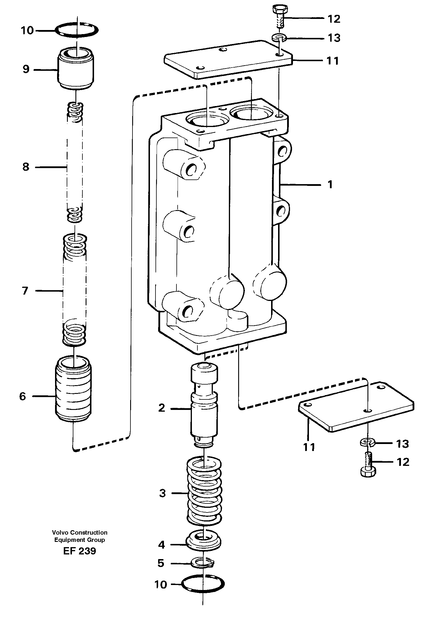 Pressure limiting valve — volvo parts diagram