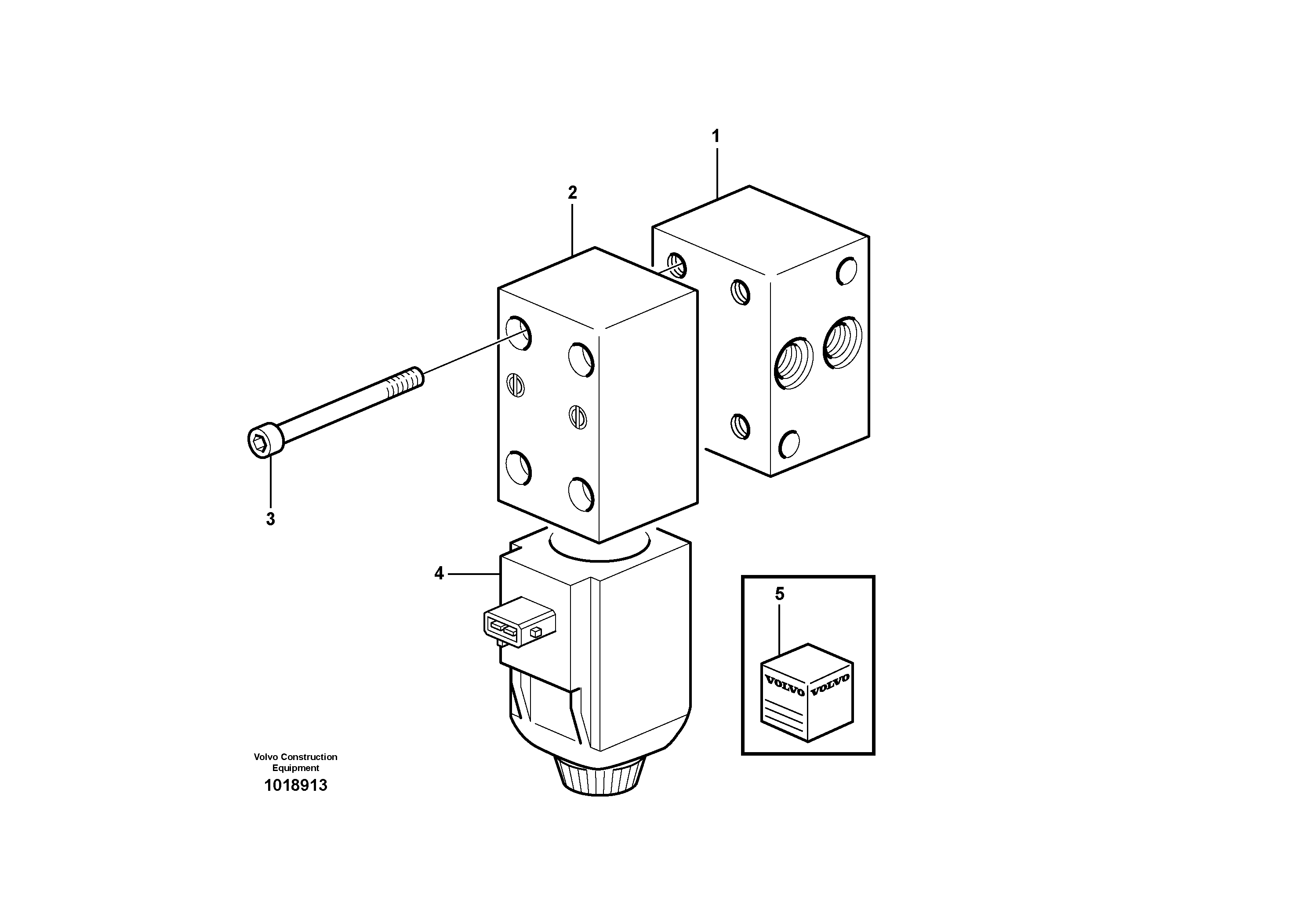 Control valve — volvo parts diagram
