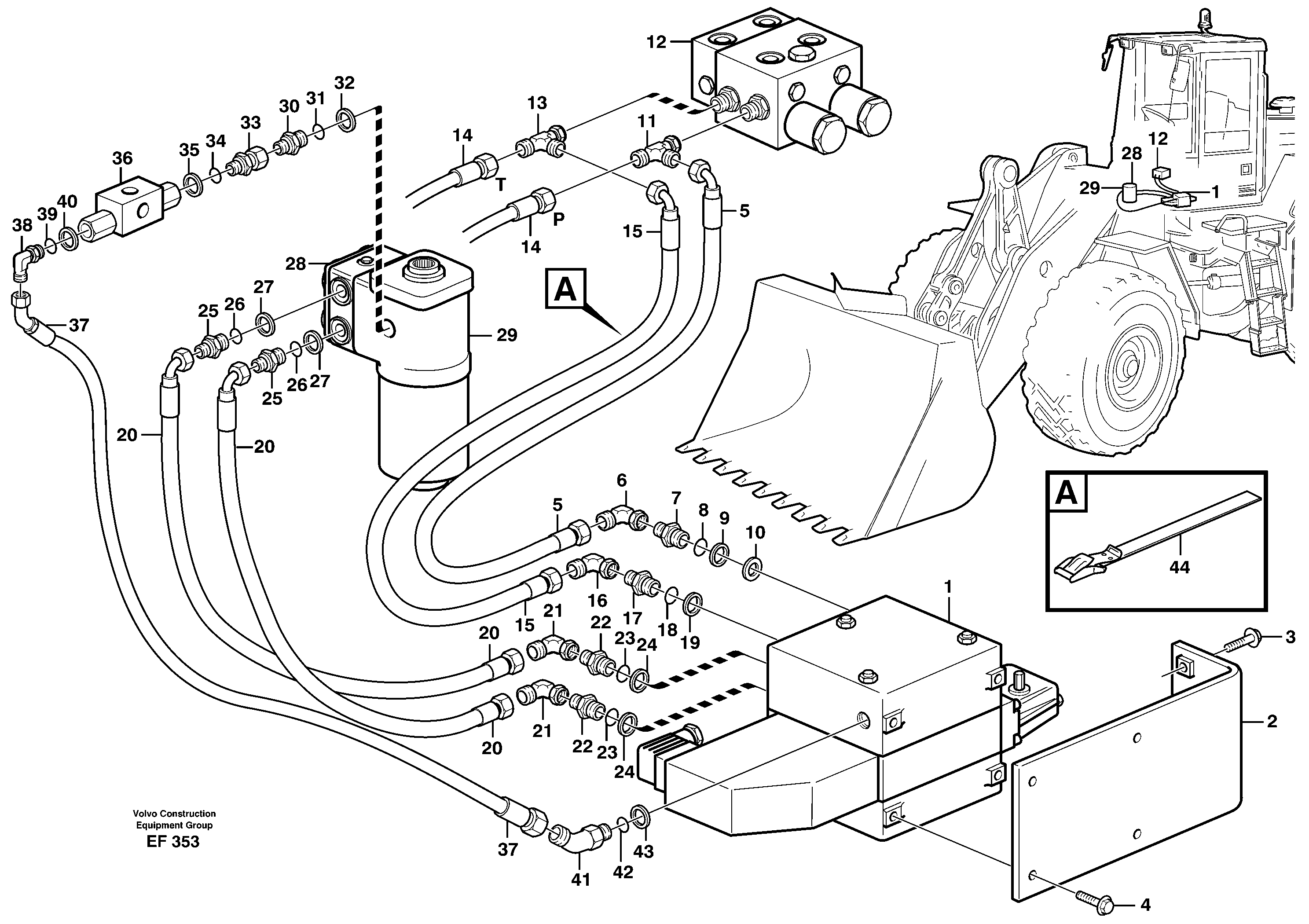 CDC - steering.  80199 — volvo parts diagram