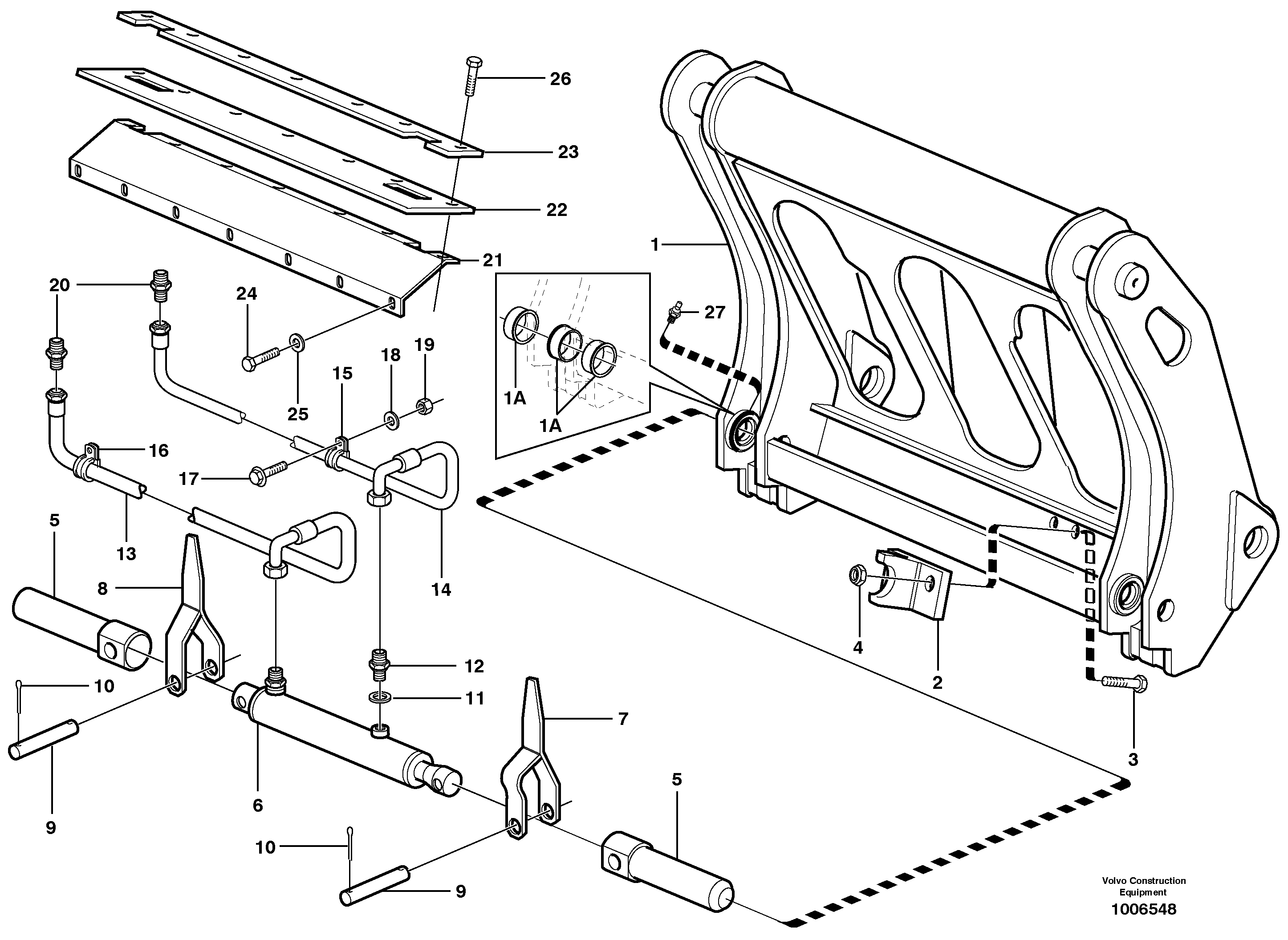 Tool bar.  80010 — volvo parts diagram