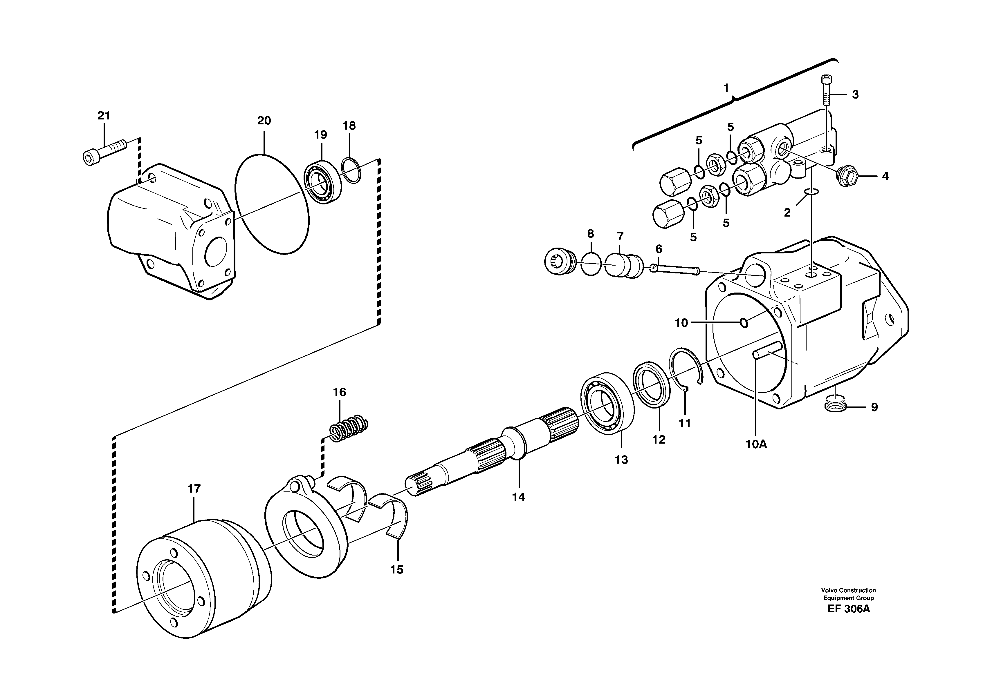 Fan pump, 28CC — volvo parts diagram