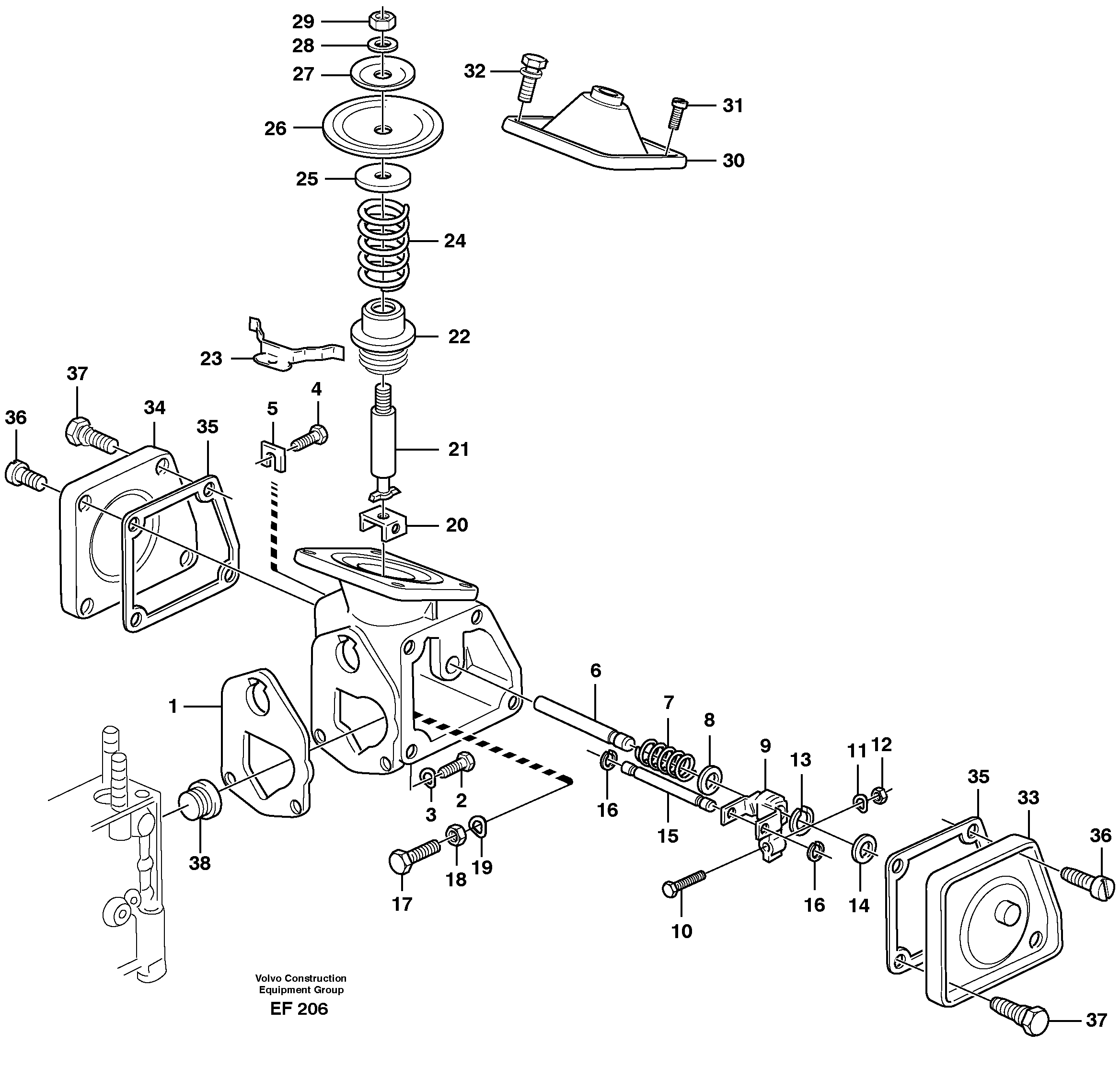 Smoke limiter — volvo parts diagram