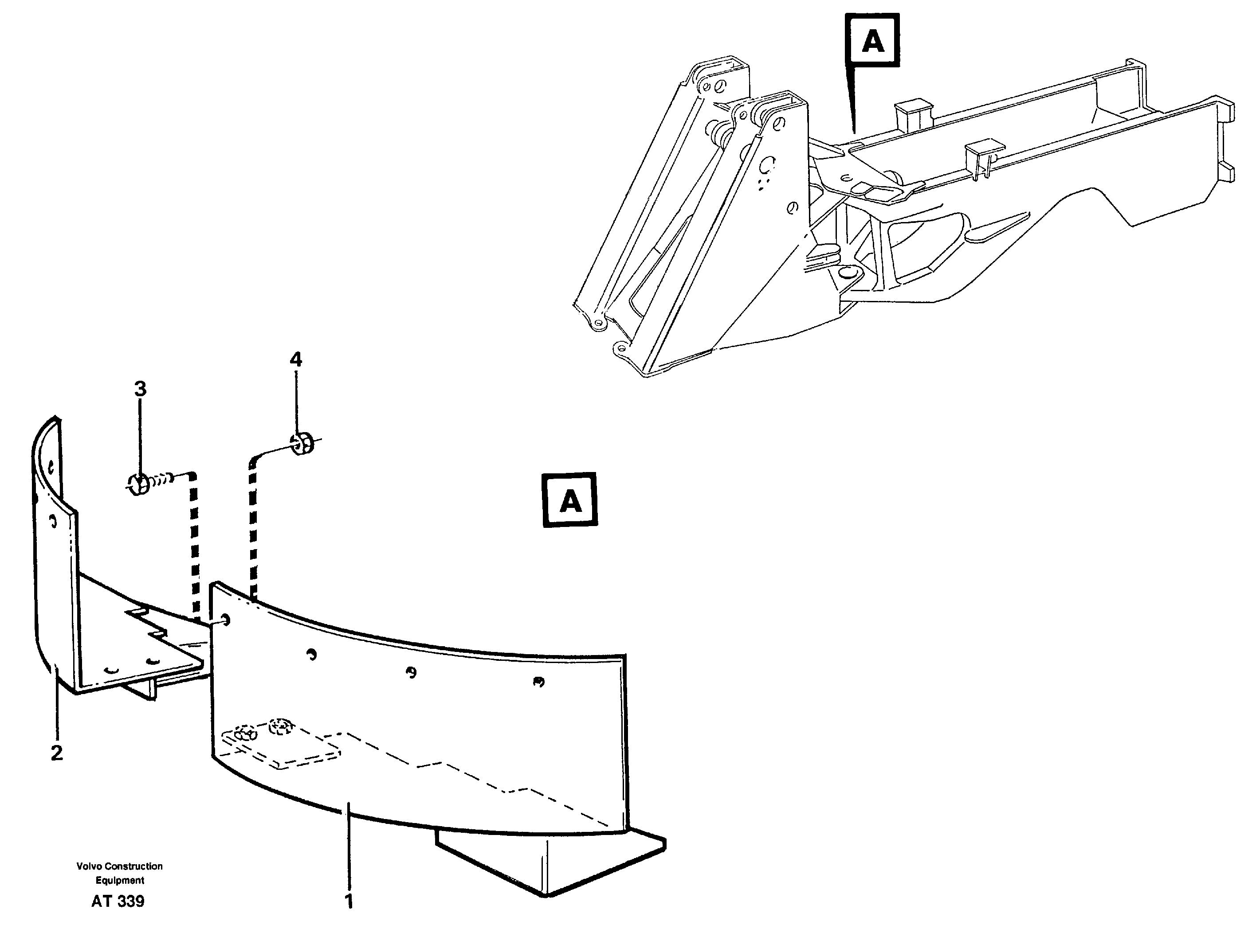 Protecting plates.  92113 — volvo parts diagram