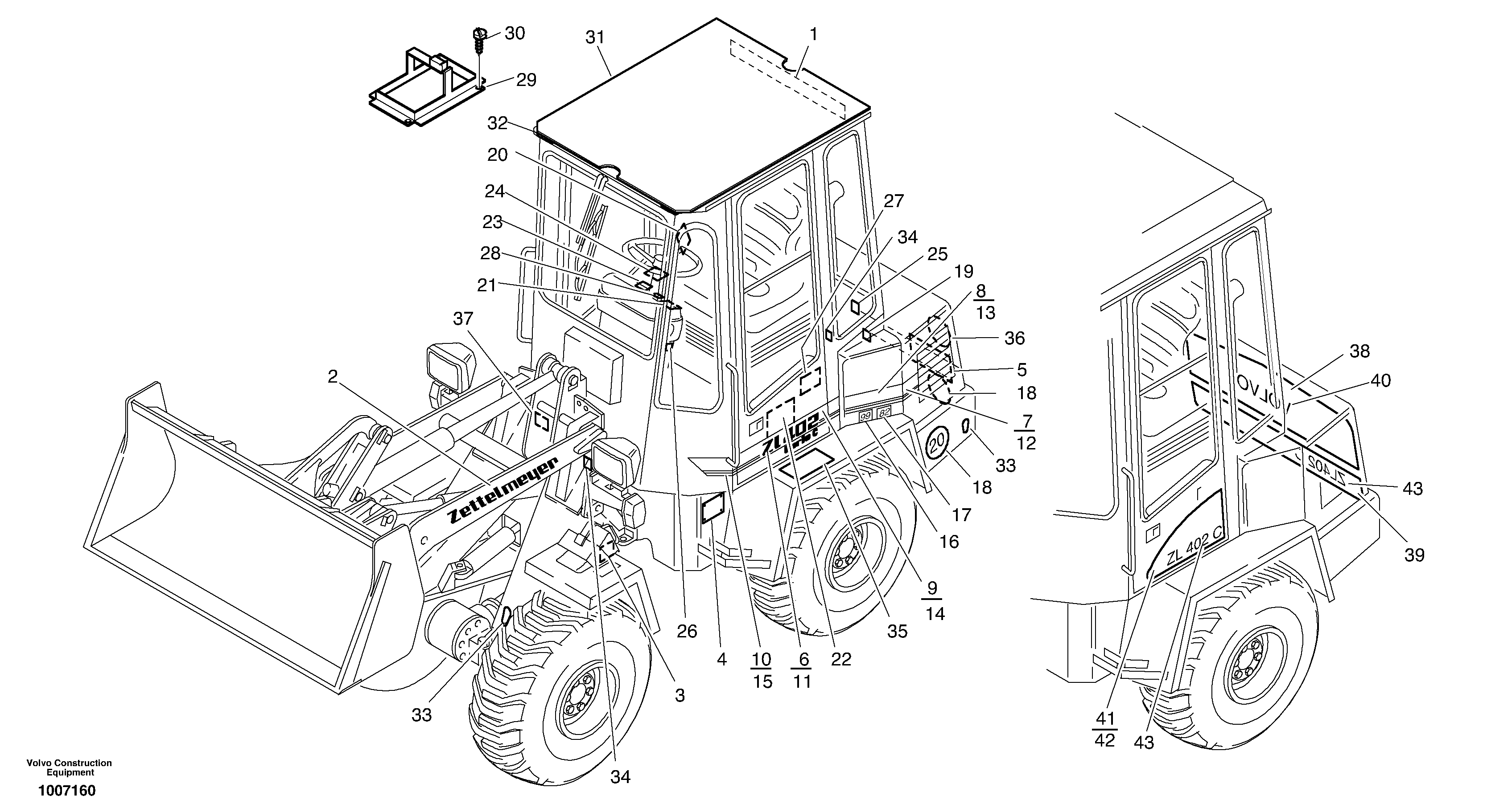 Plates — volvo parts diagram