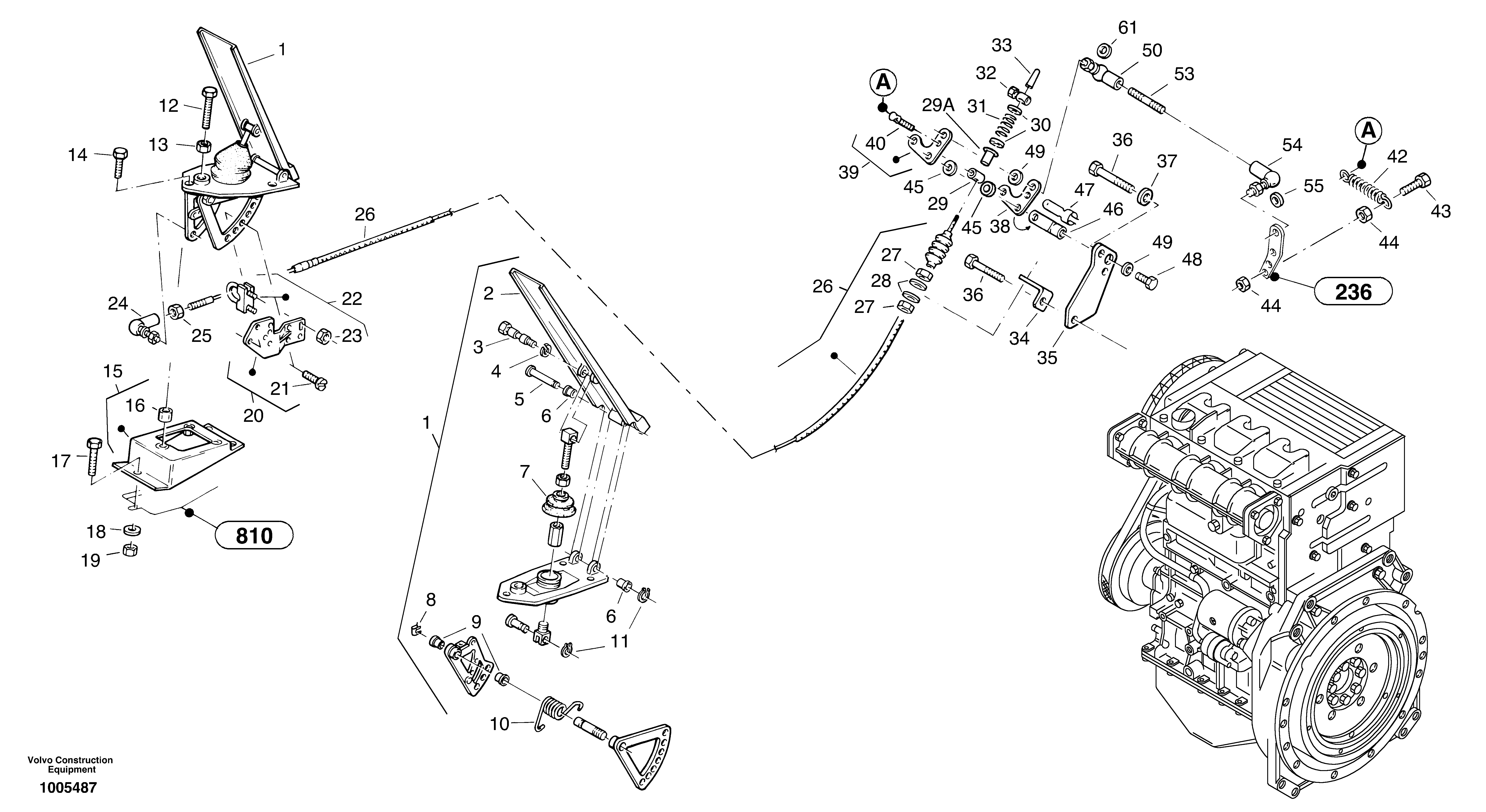 Speed control — volvo parts diagram