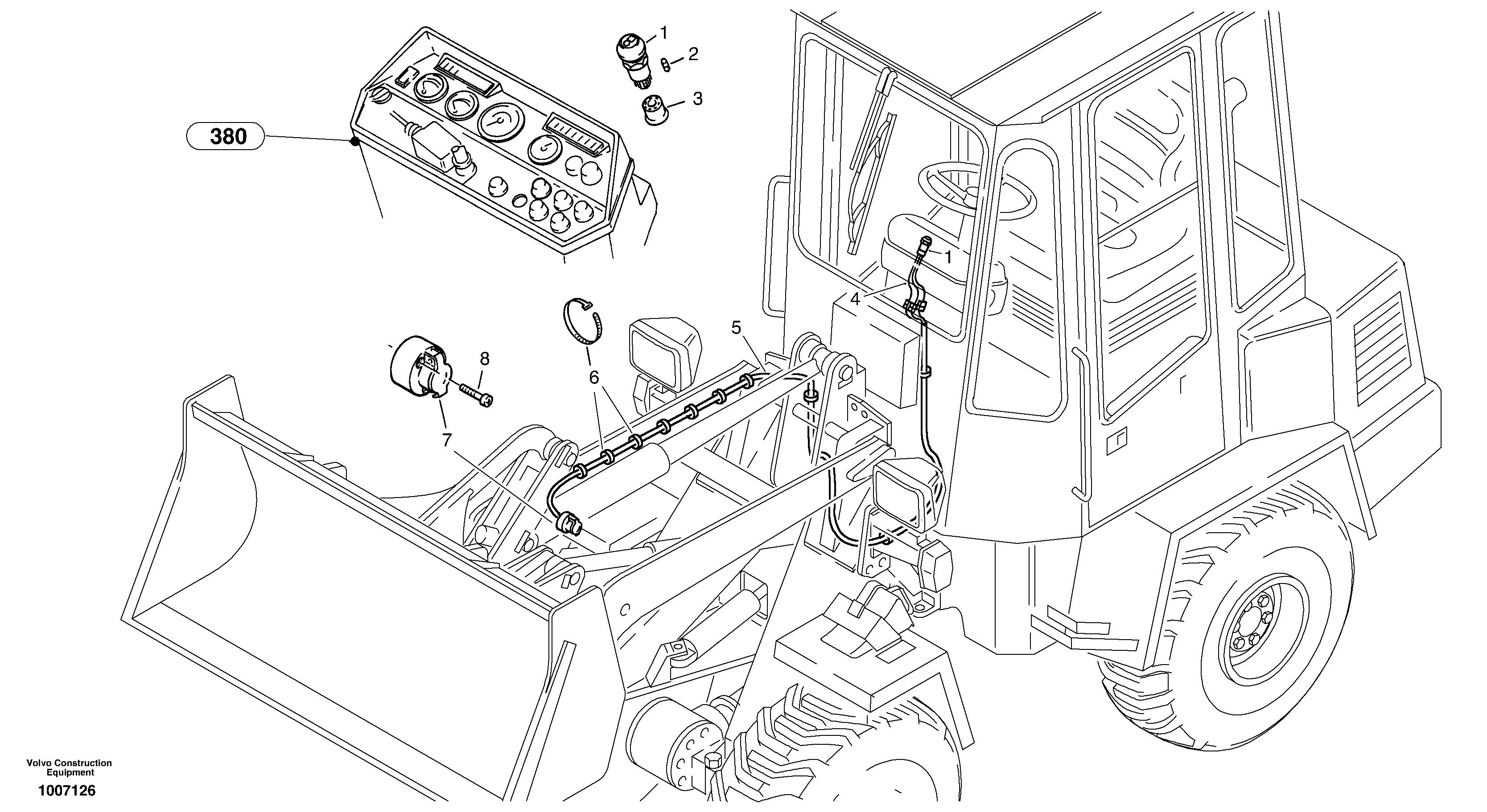 Attachment - Sweeper — volvo parts diagram