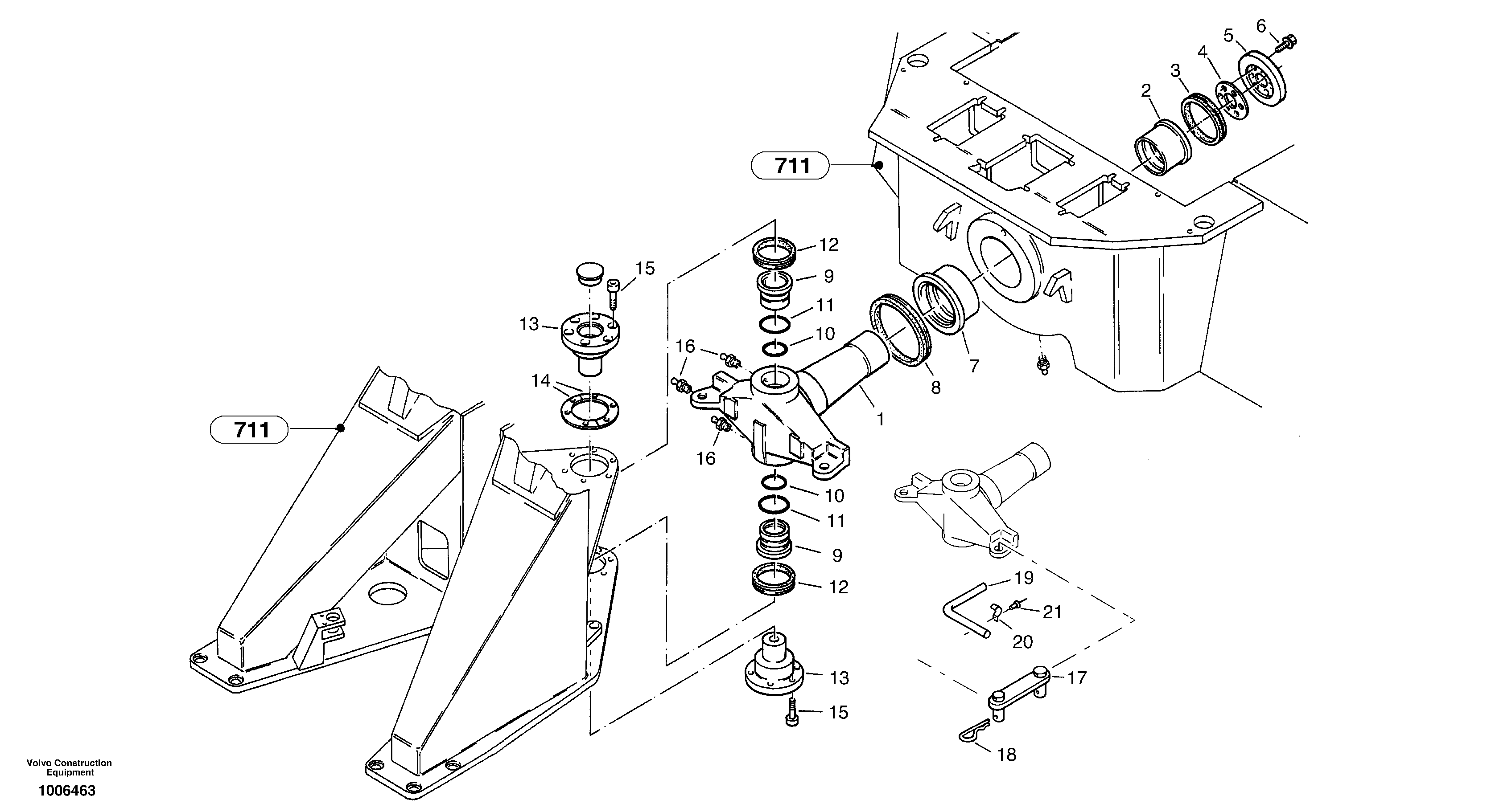 Articulation point — volvo parts diagram