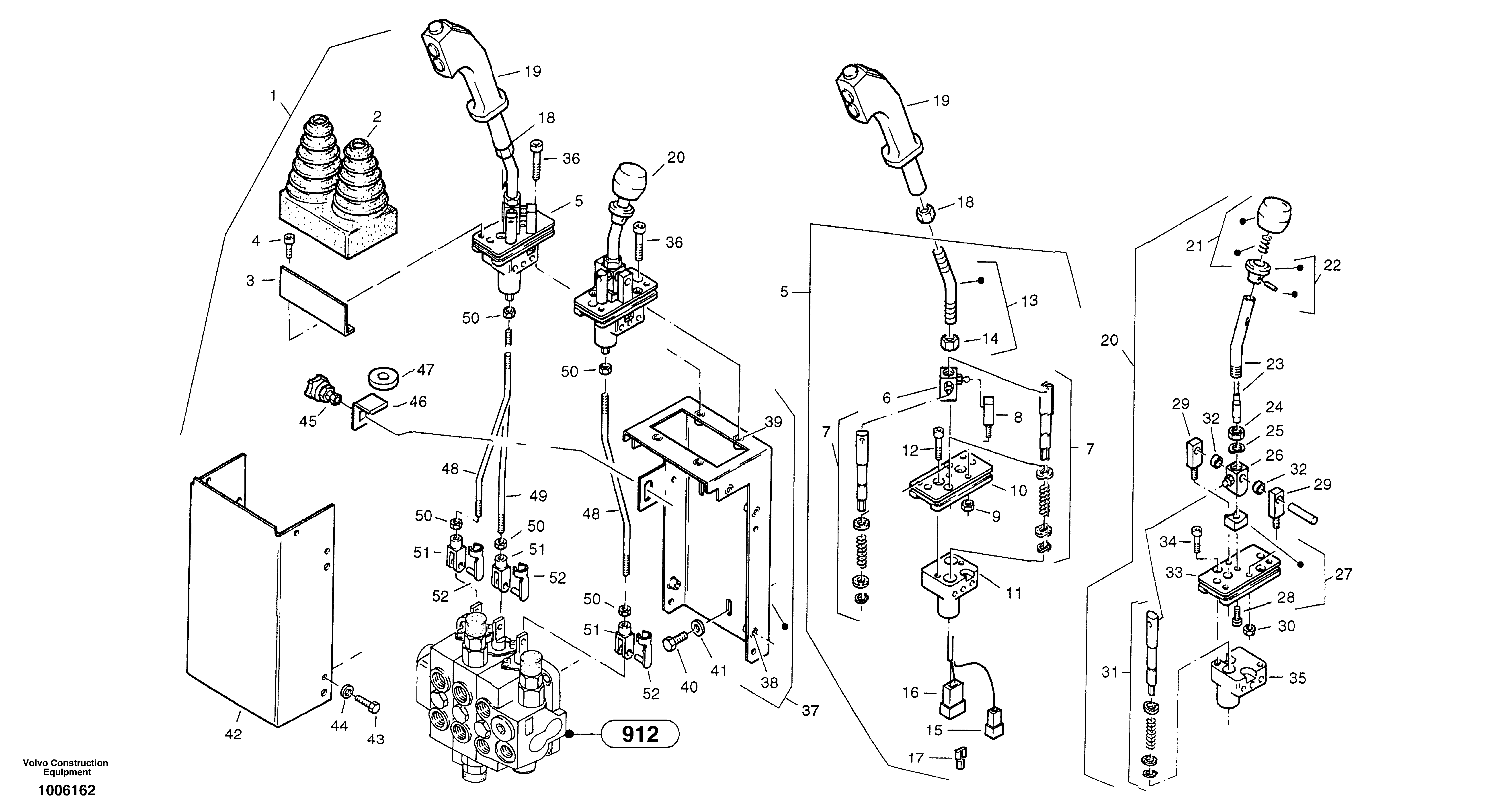 Servo control valve — volvo parts diagram