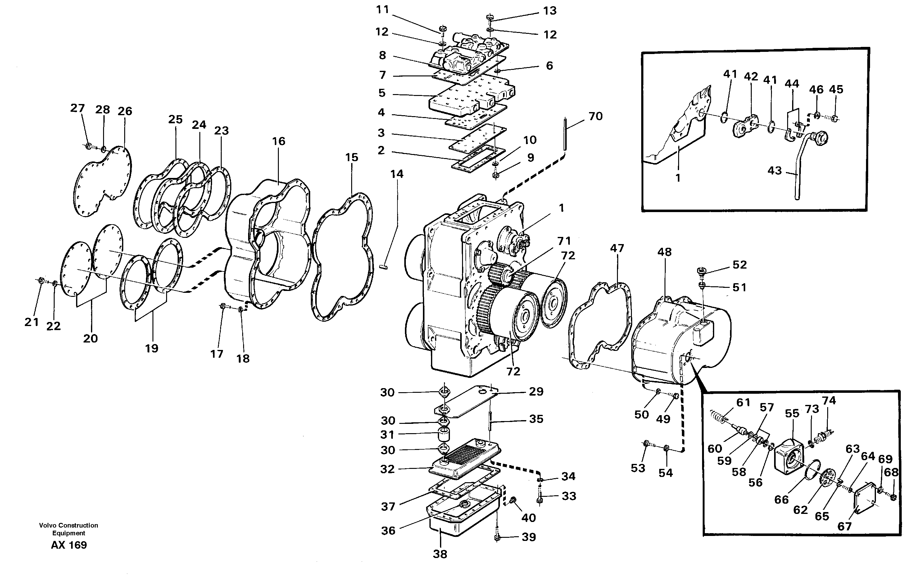 Power transmission — volvo parts diagram