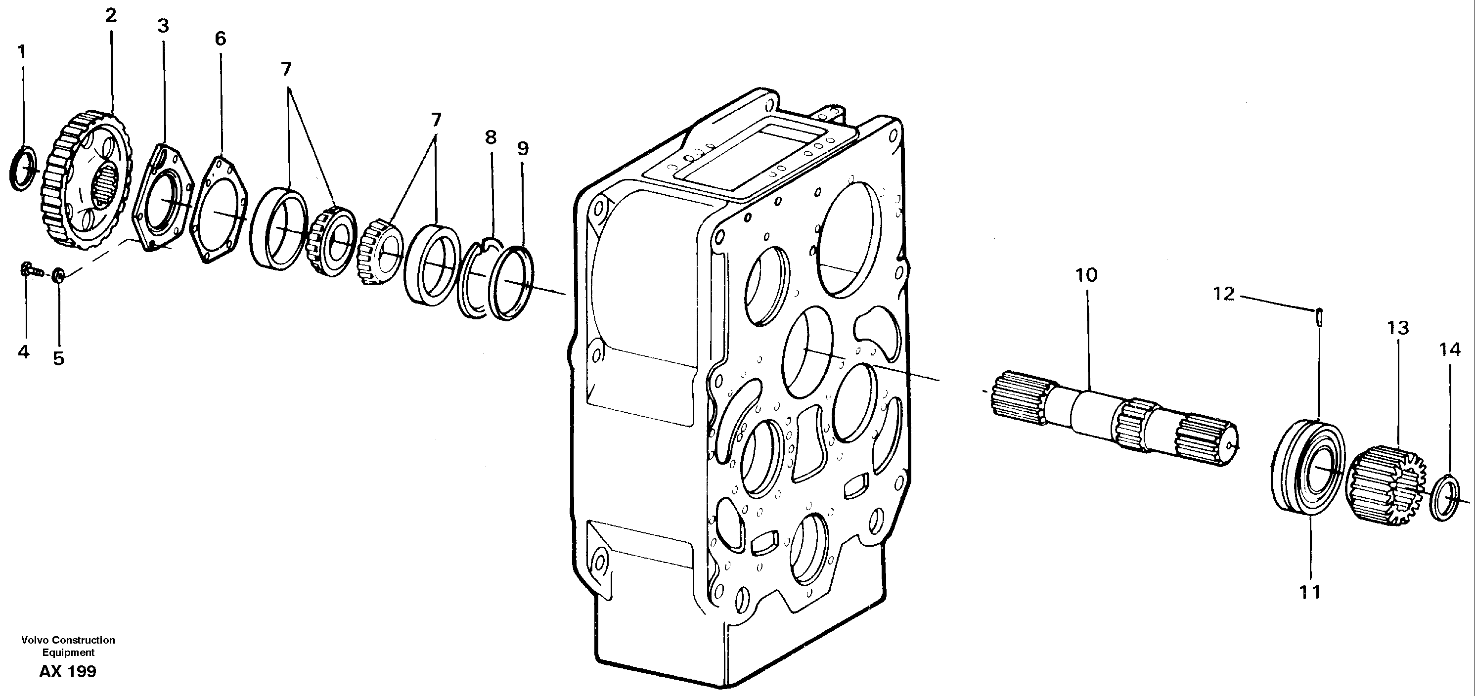 Idler — volvo parts diagram
