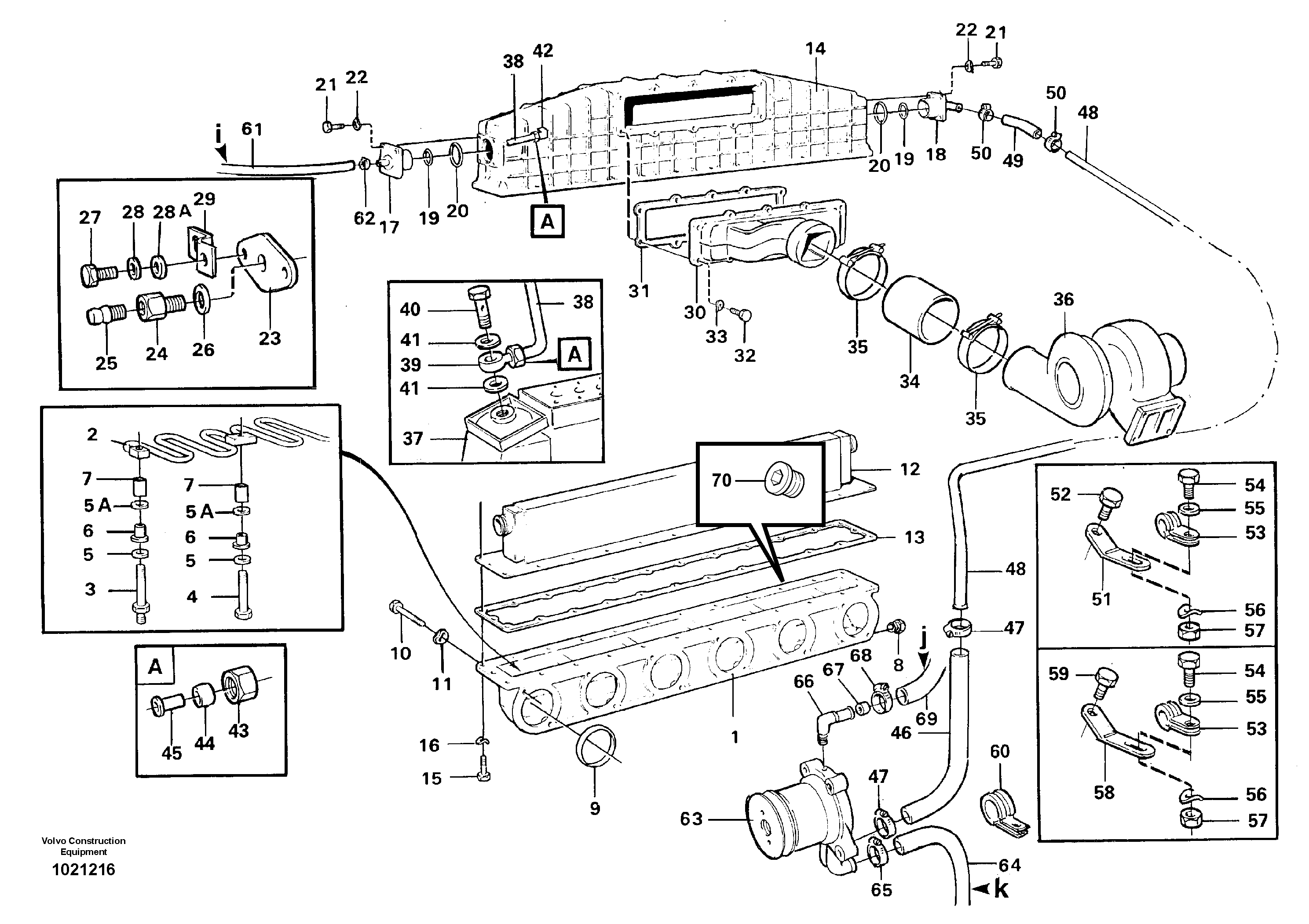 Intercooler — volvo parts diagram