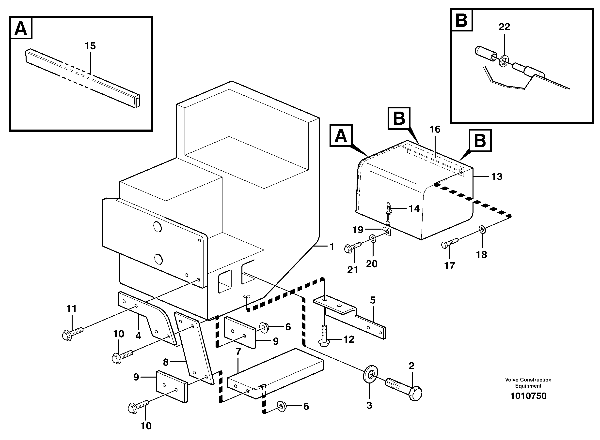 Counterweight  93506 — volvo parts diagram