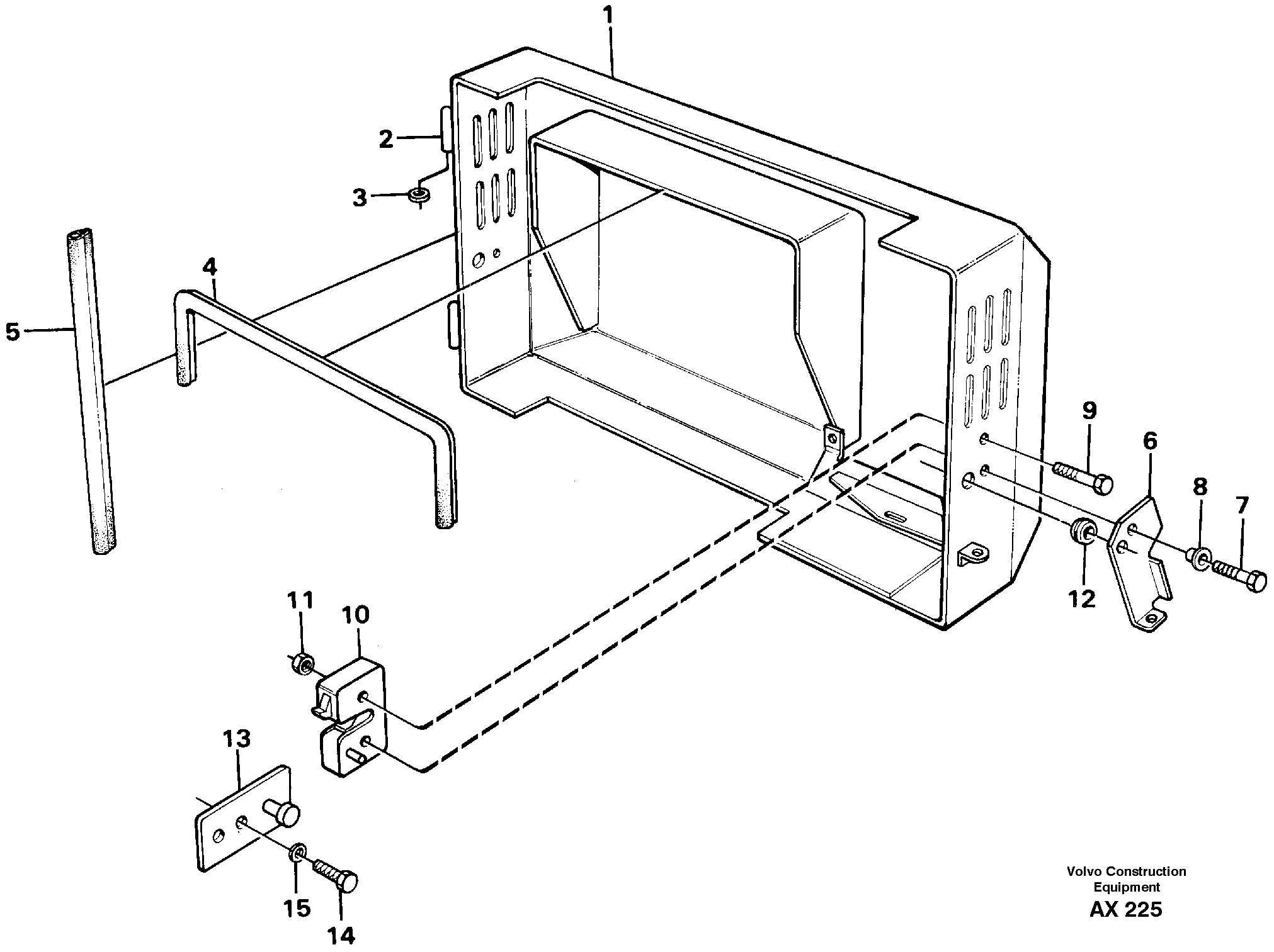 Filter cover — volvo parts diagram
