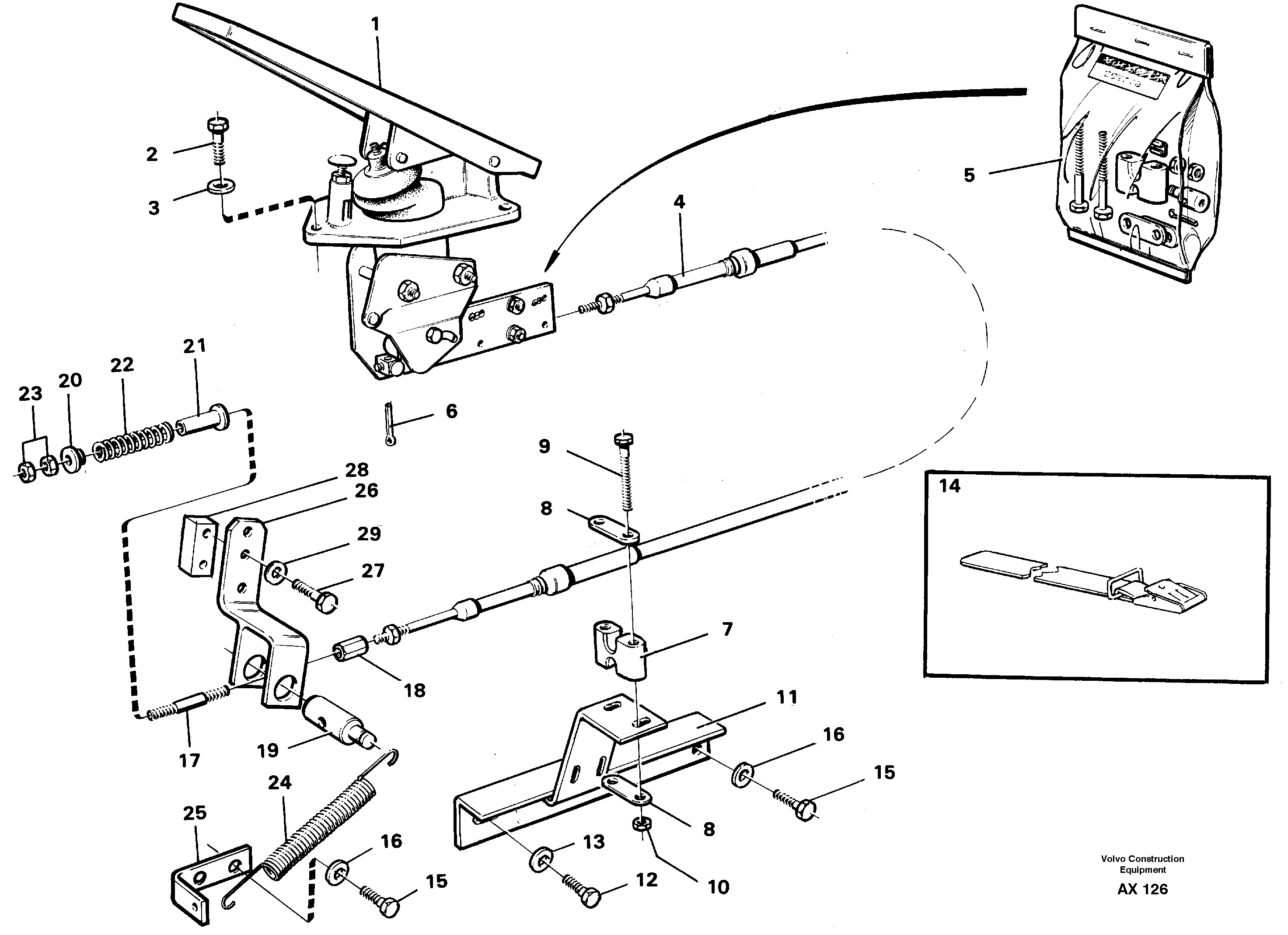 Regulator control — volvo parts diagram