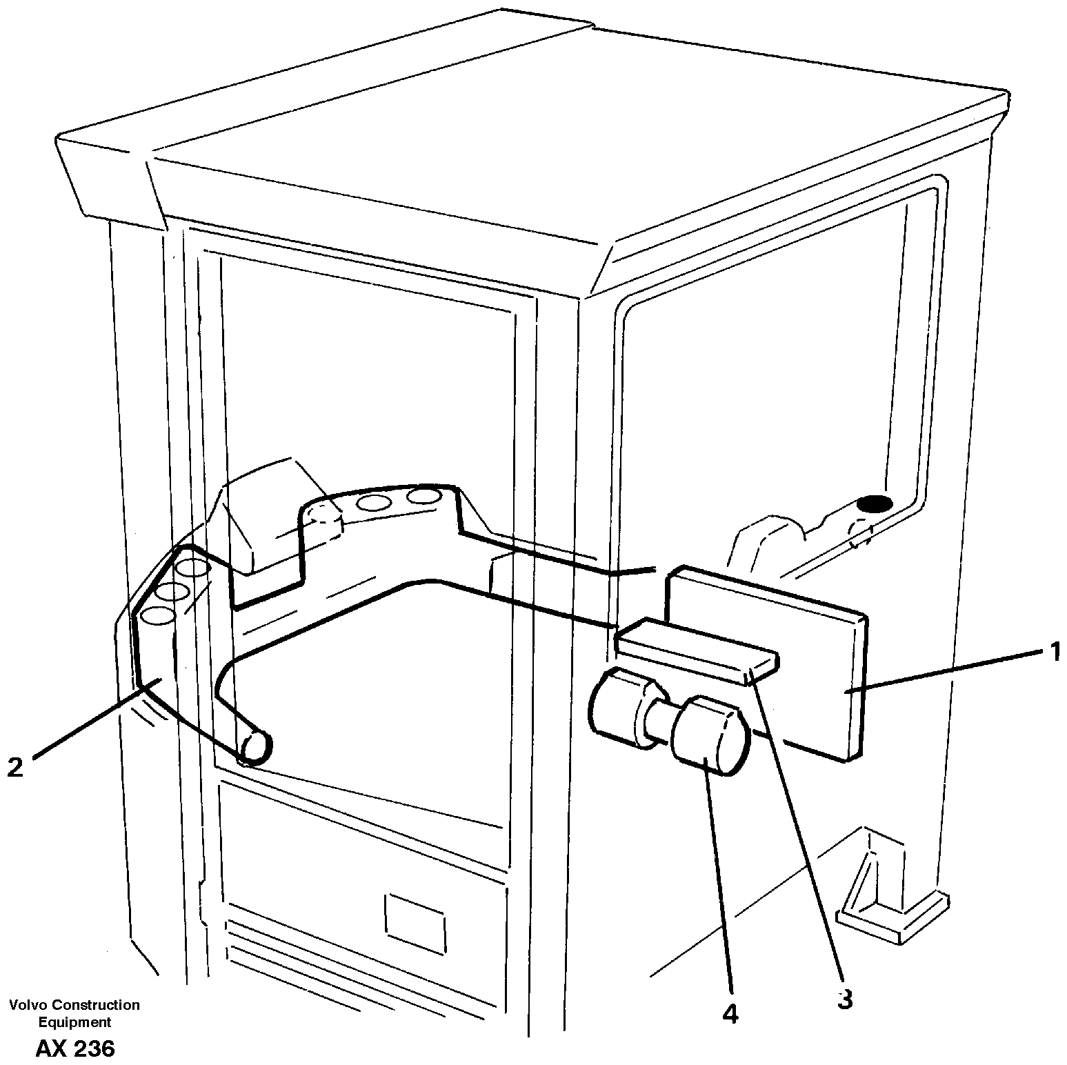 Heating system — volvo parts diagram