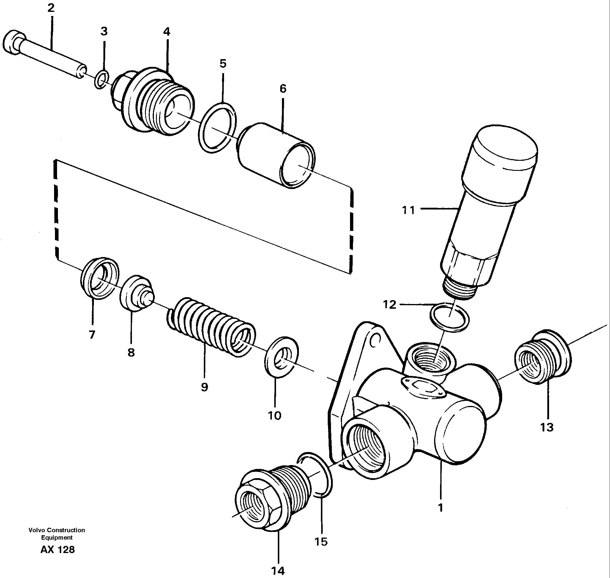 Feed pump — volvo parts diagram