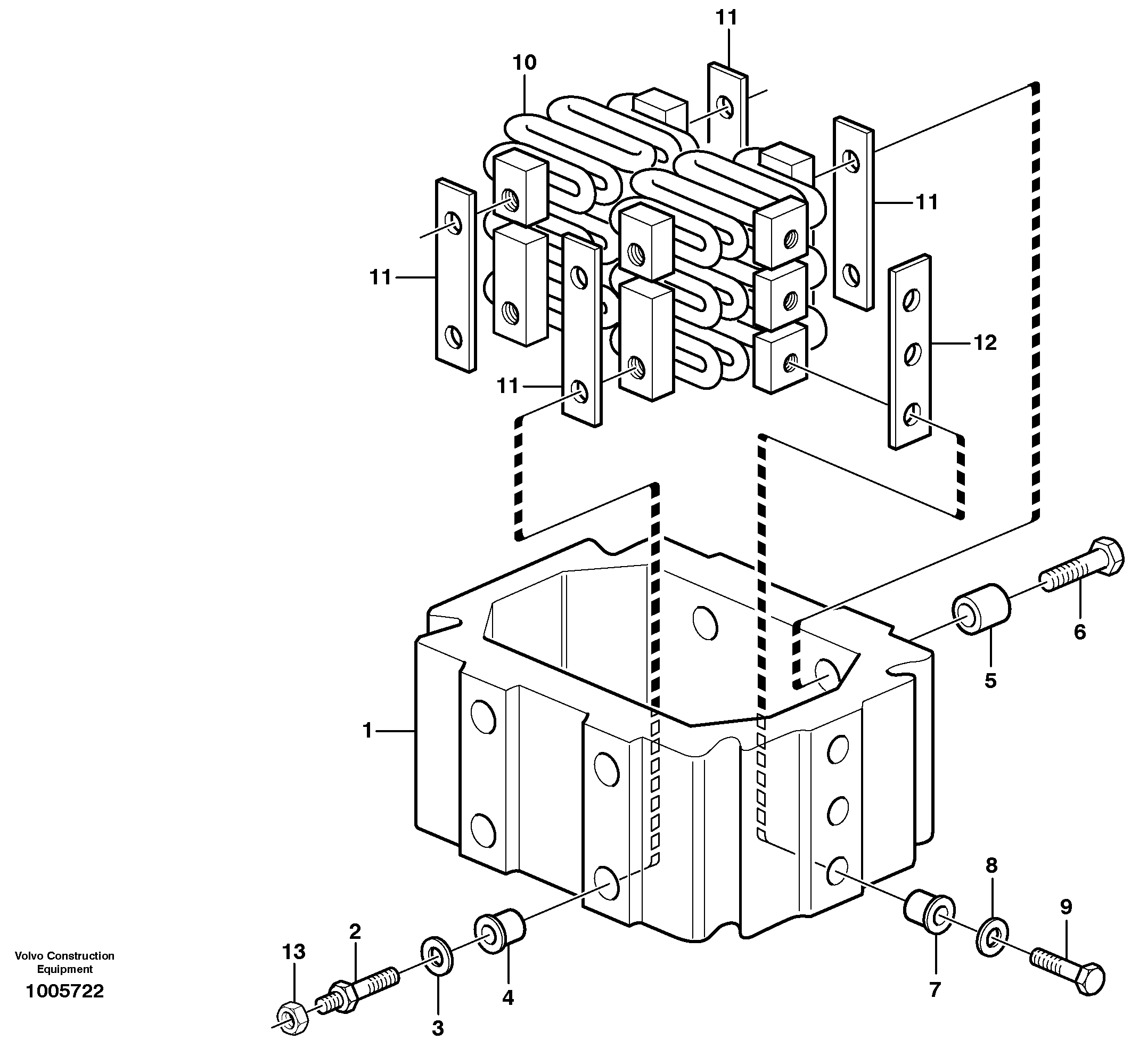 Pre-heater — volvo parts diagram