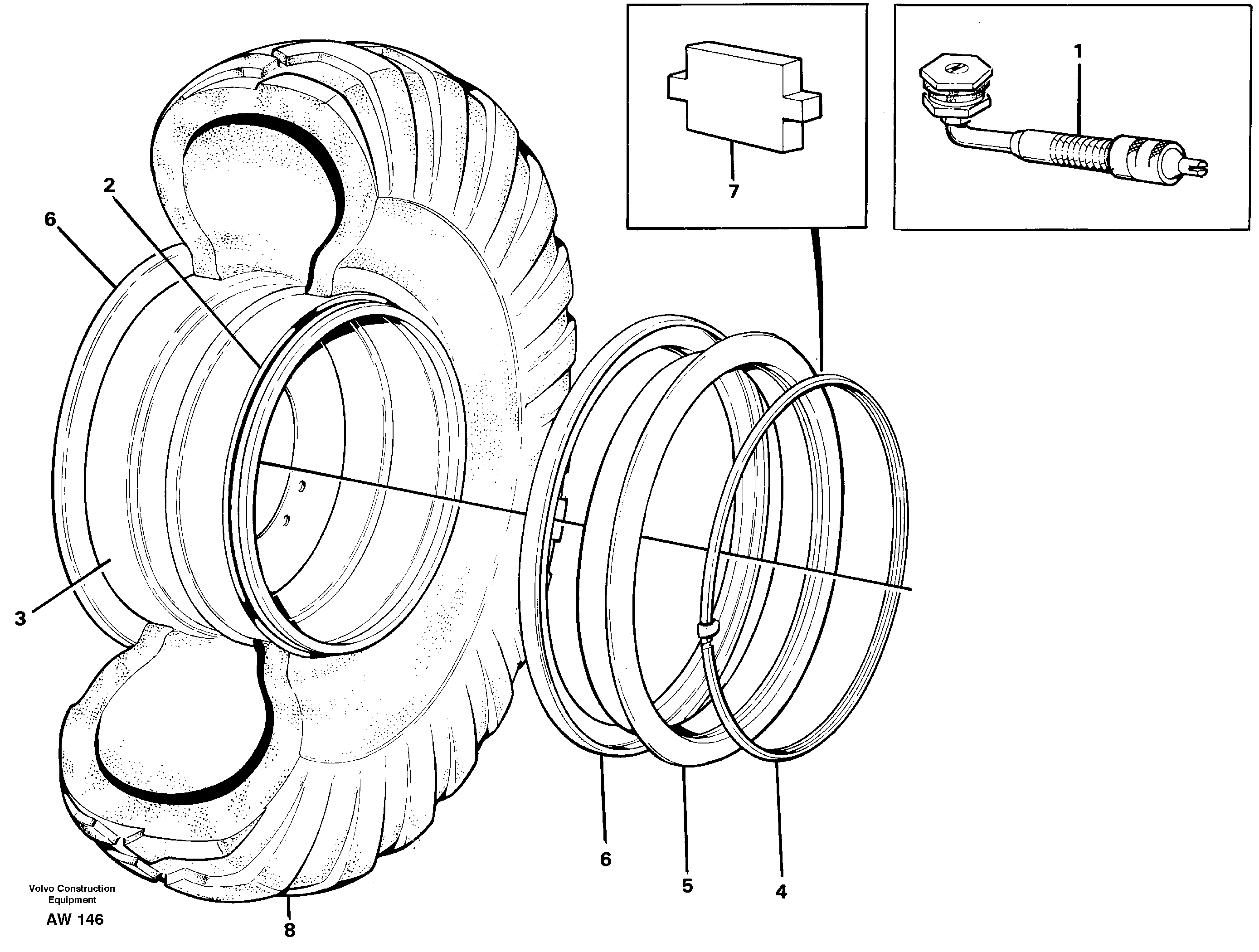 Wheel — volvo parts diagram