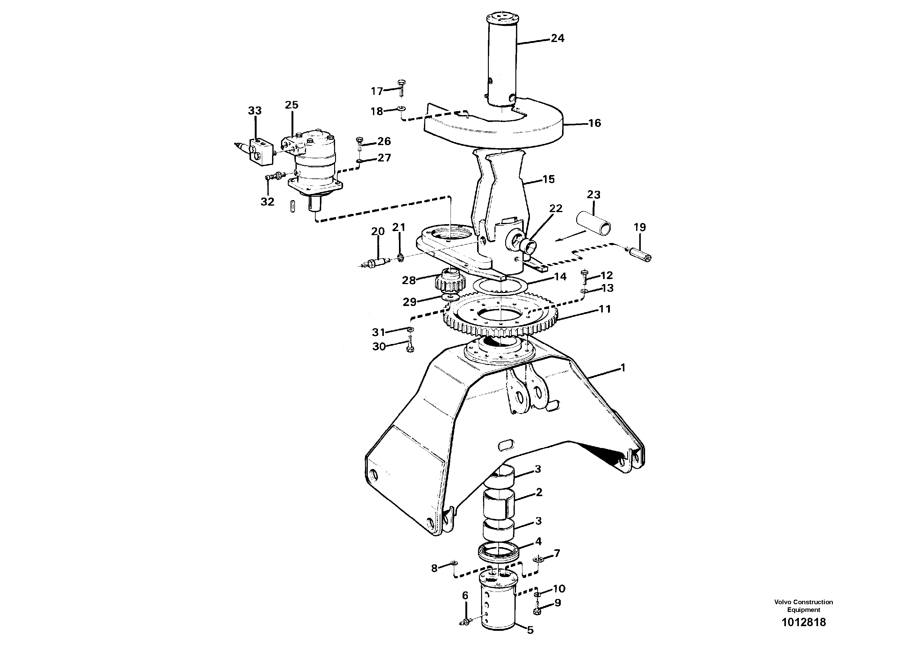 Rotator.  91851, 93948 — volvo parts diagram