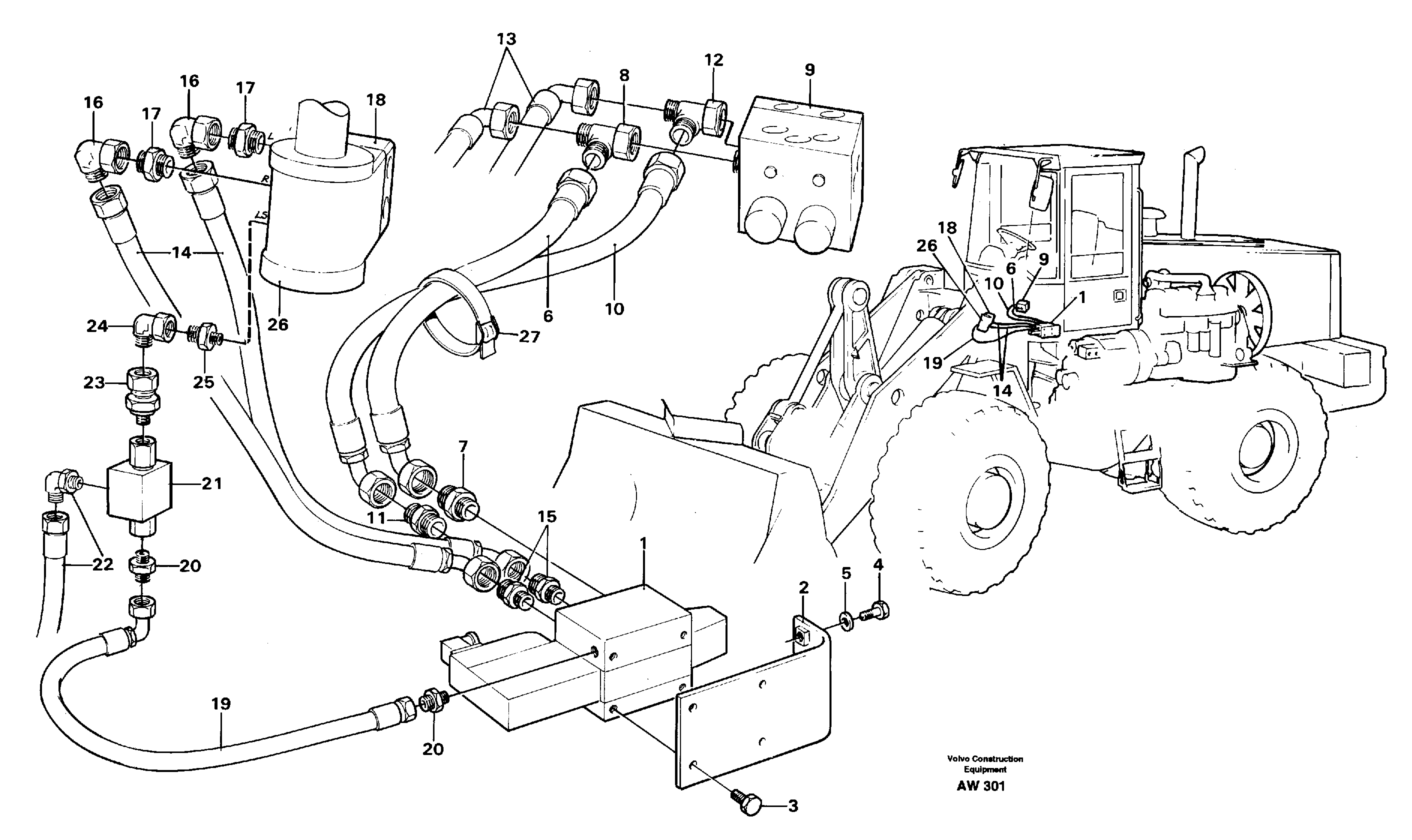 CDC-steering.  94602 — volvo parts diagram