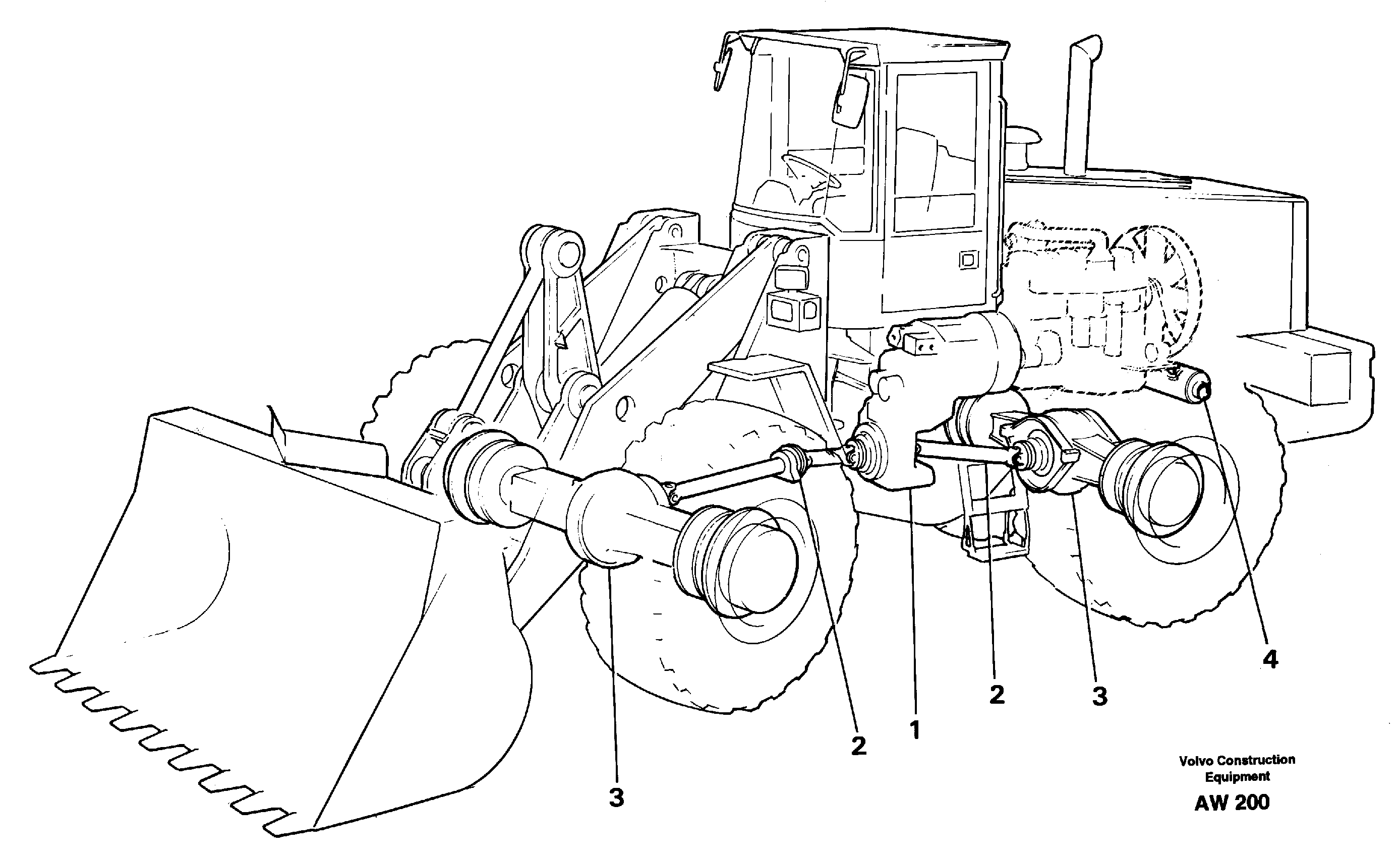 Power transmission — volvo parts diagram