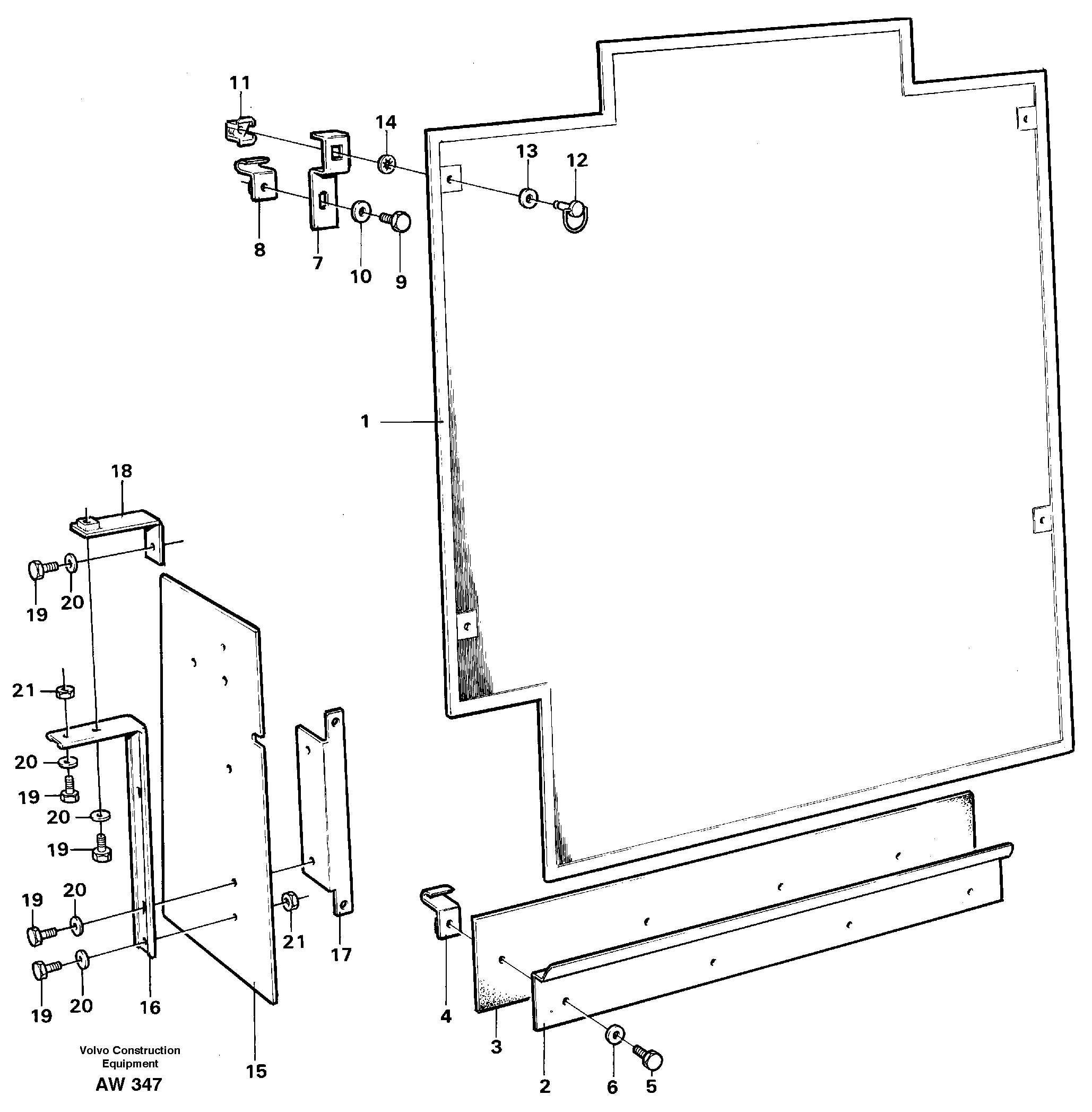 Dust cover.  94848 — volvo parts diagram