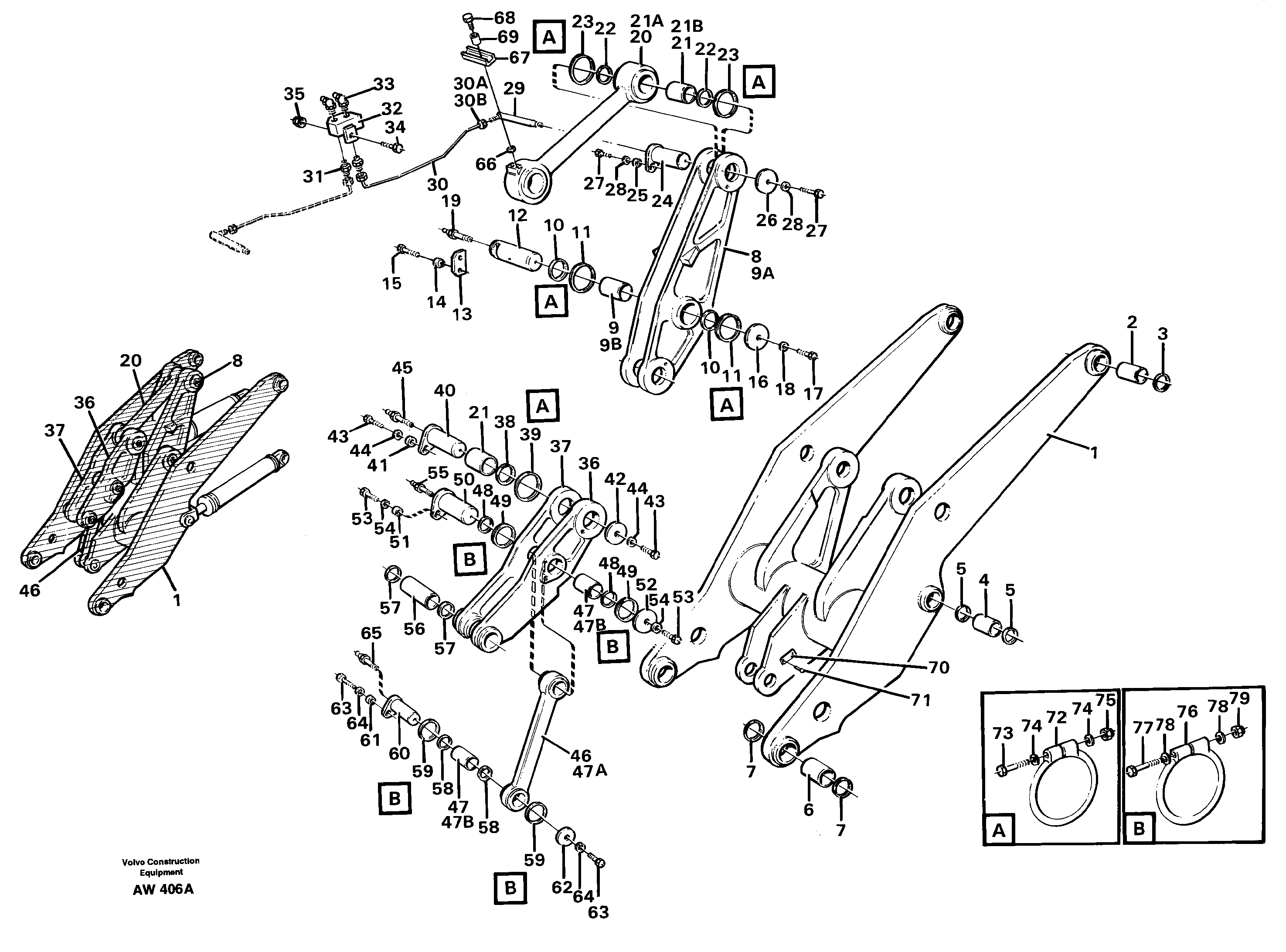 Loading unit.  33807 — volvo parts diagram