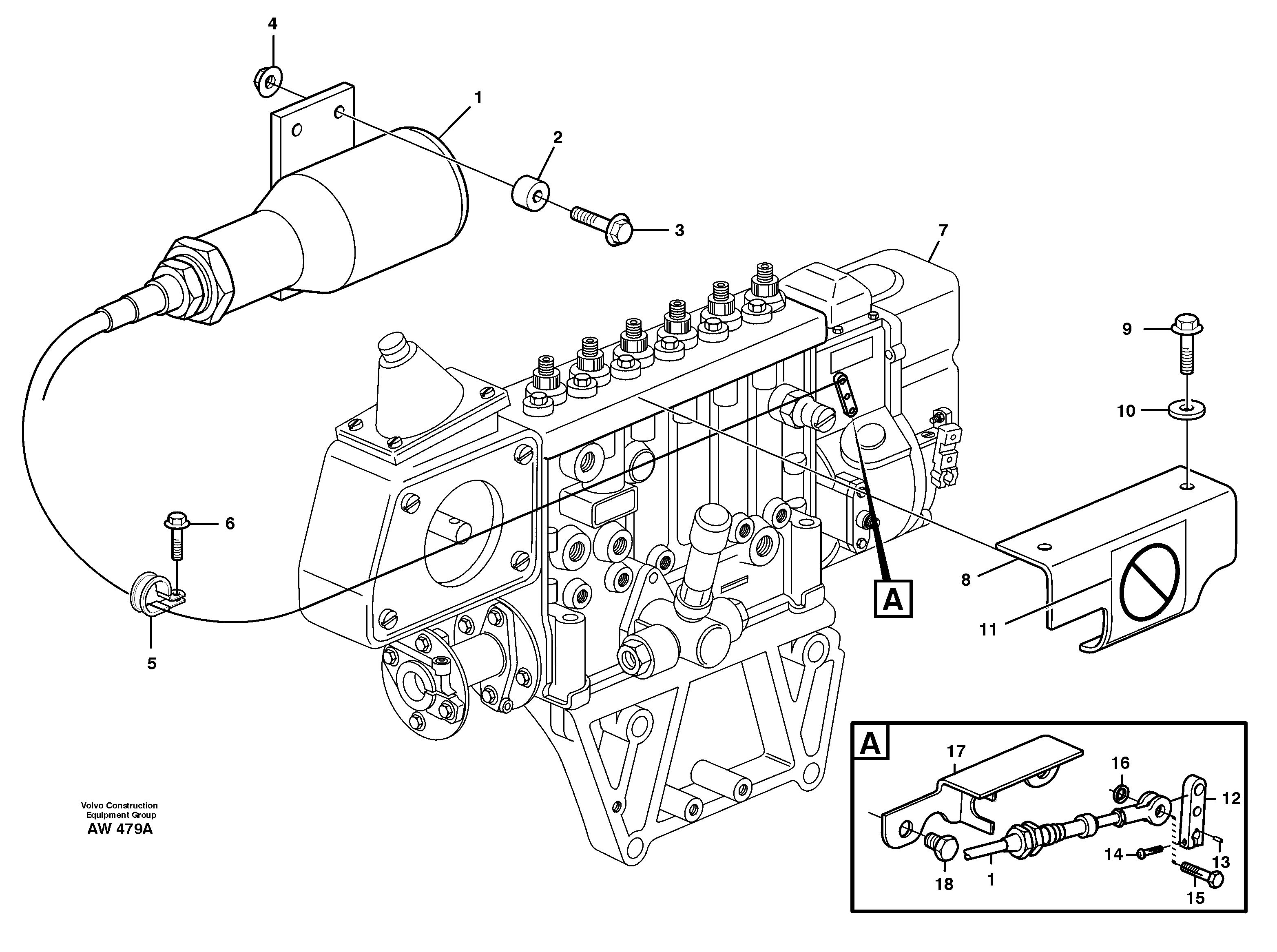 Stop control. — volvo parts diagram