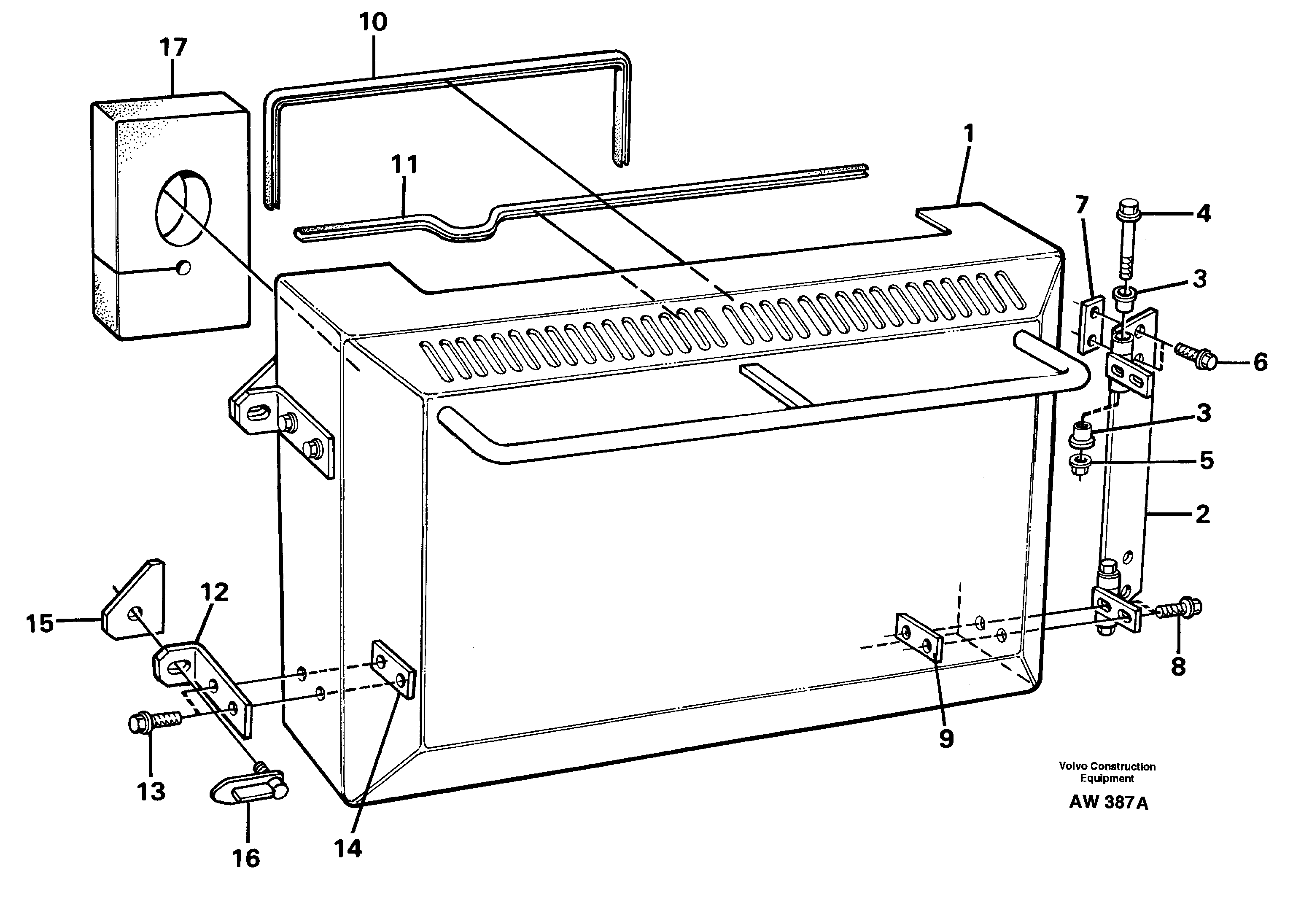 Hatch.  33809 — volvo parts diagram