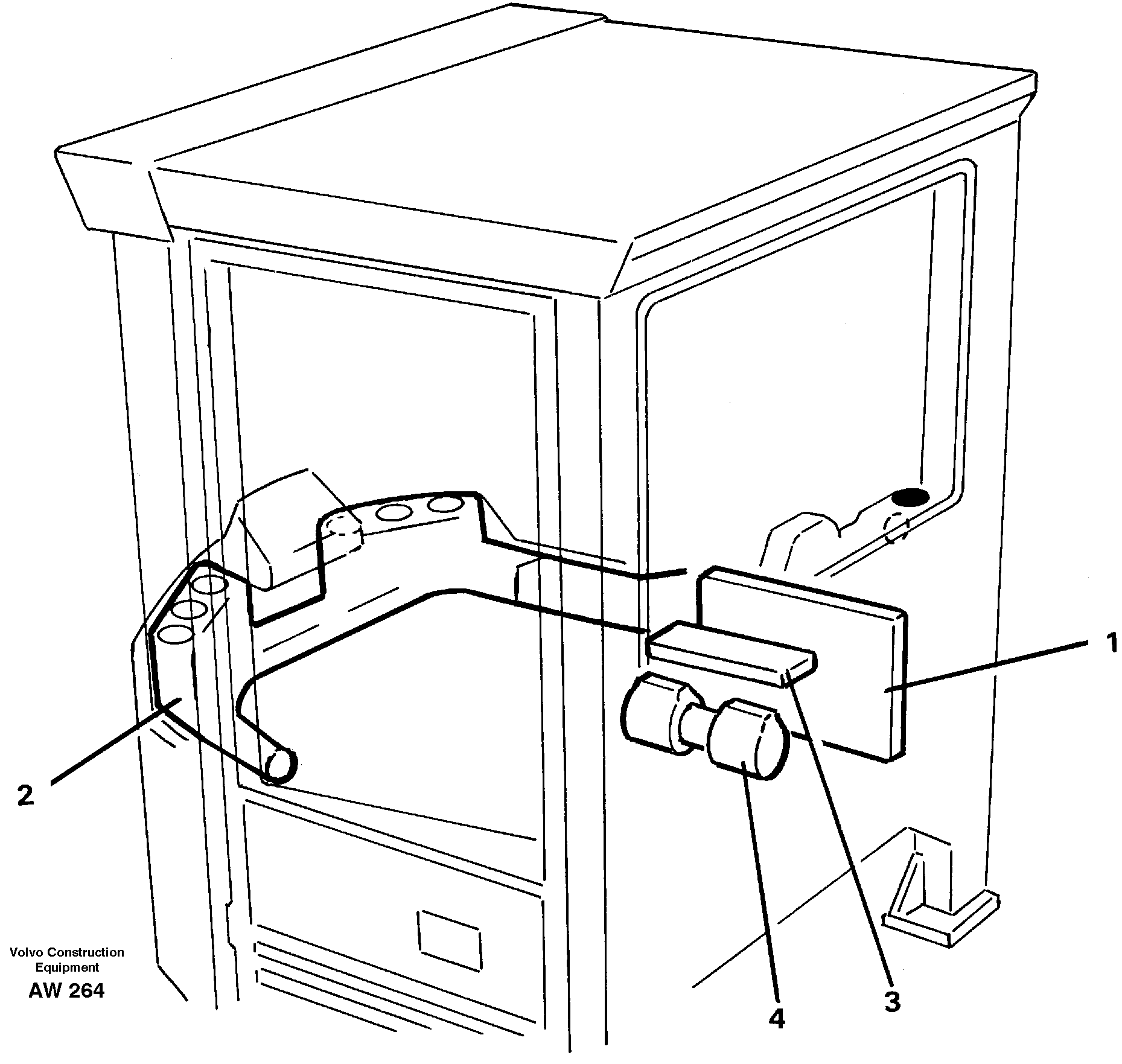 Heating system — volvo parts diagram