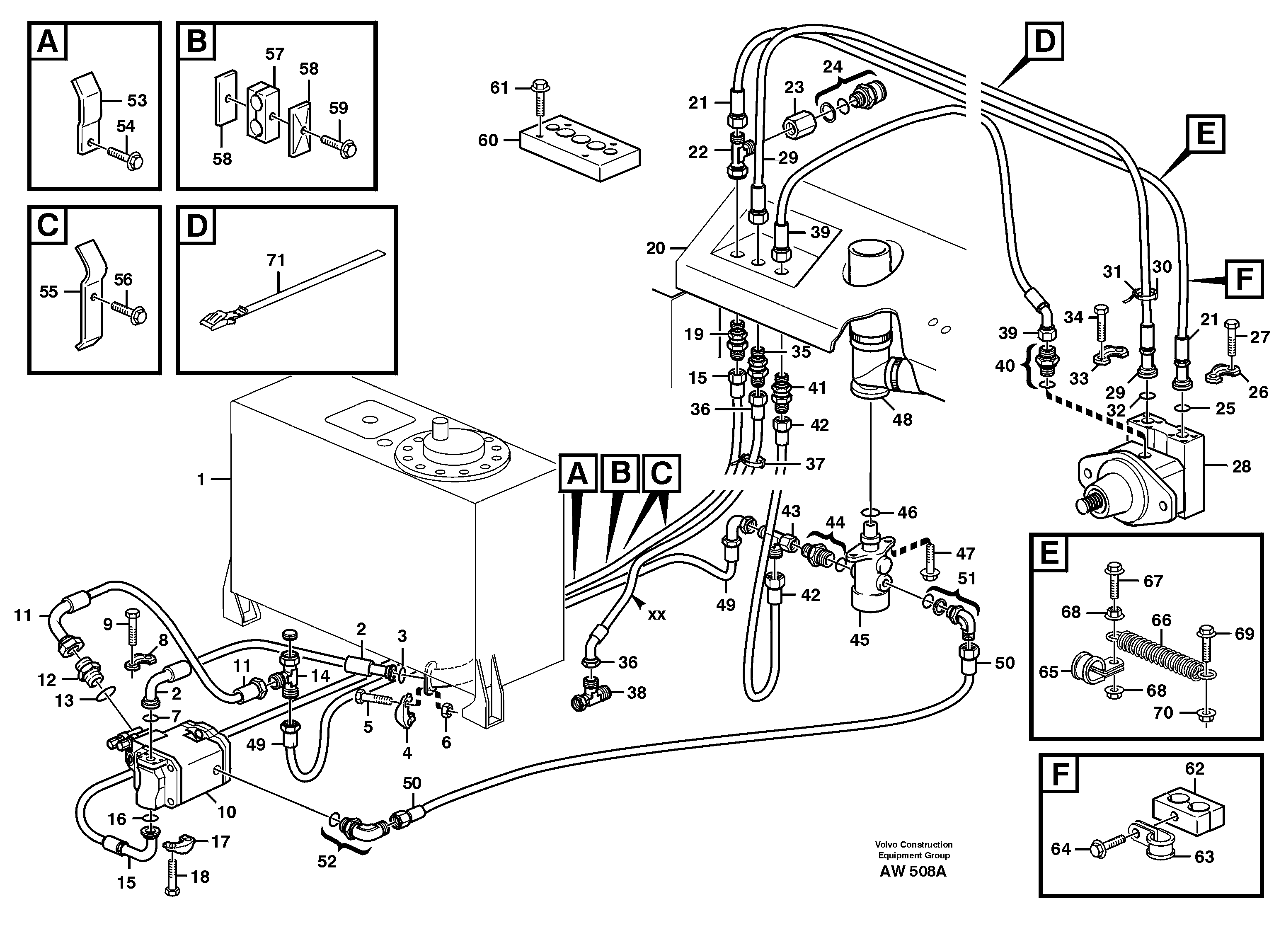Fan drive. — volvo parts diagram