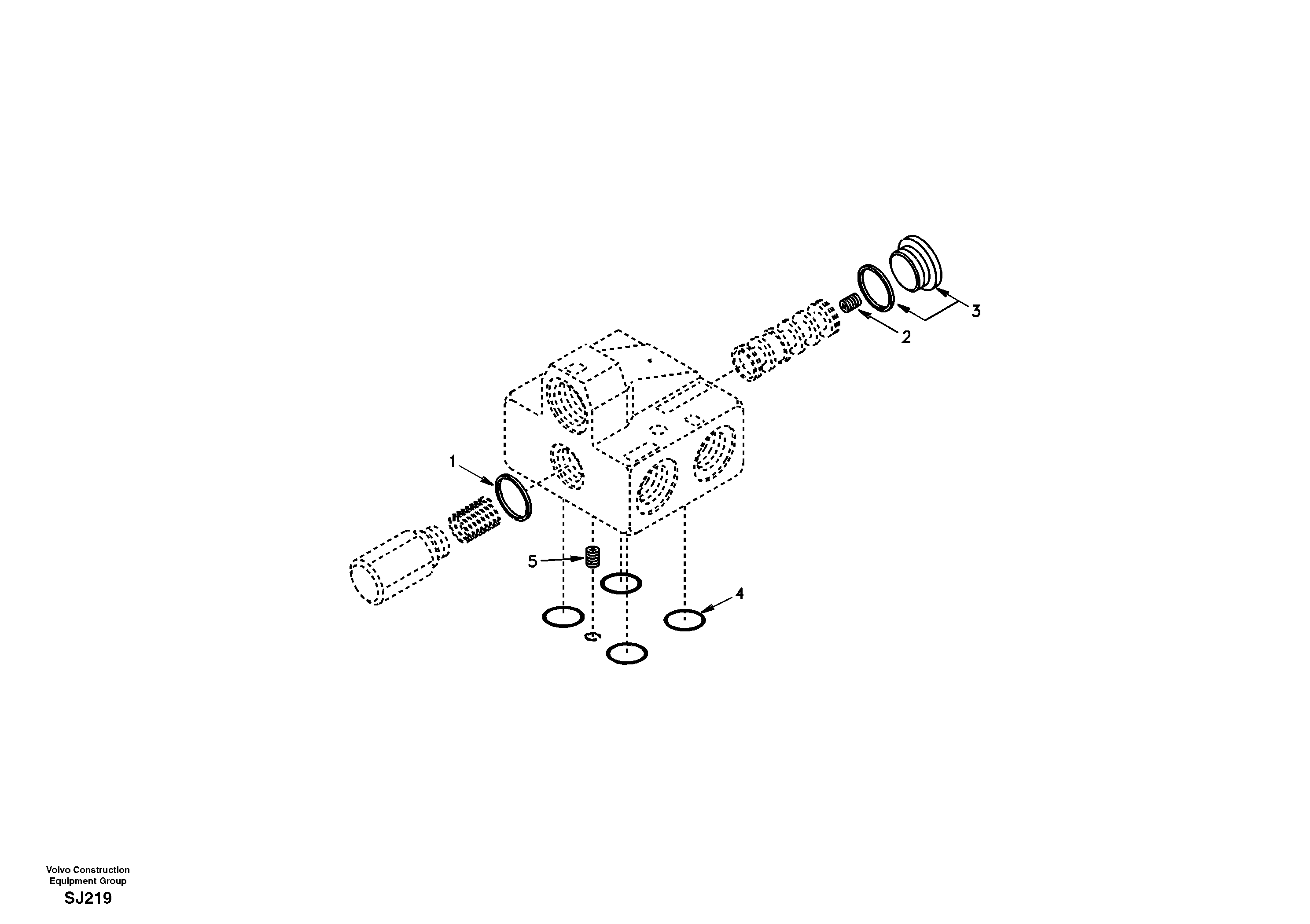 Priority valve — volvo parts diagram