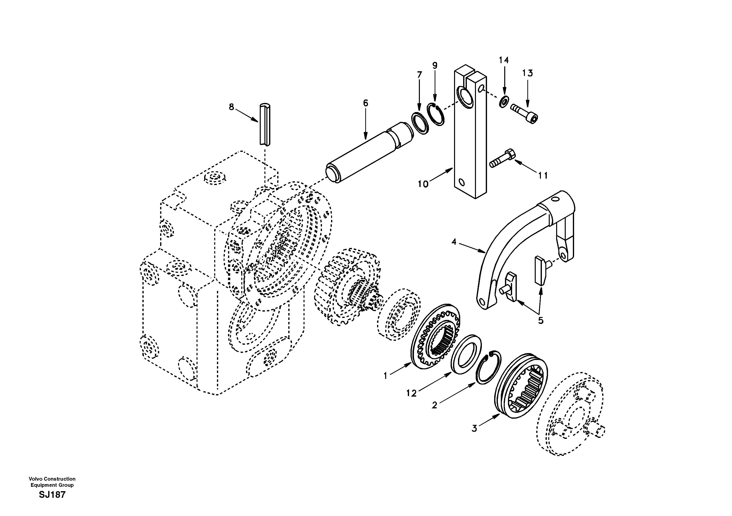 Disconnection — volvo parts diagram