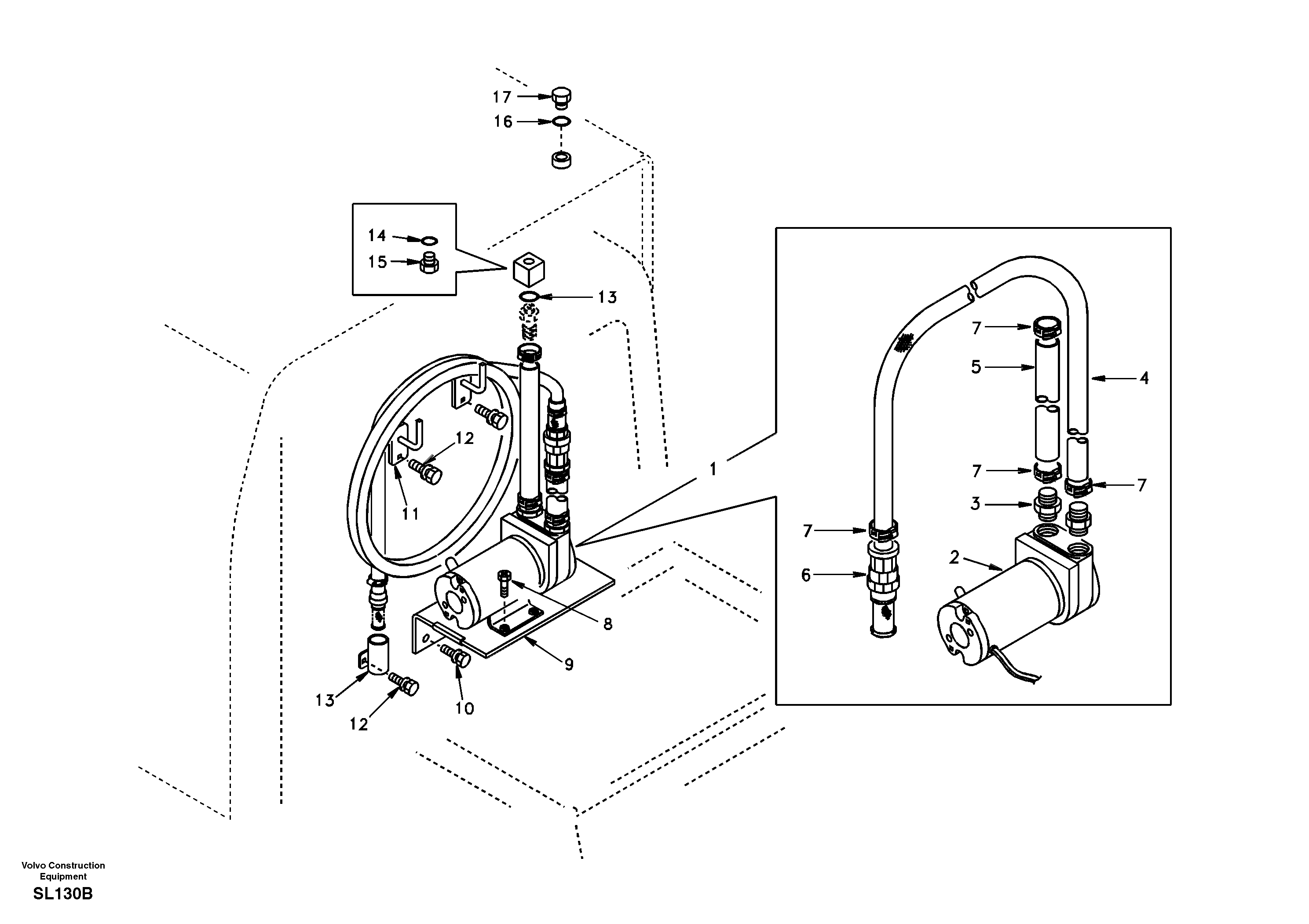 Fuel filling pump  EK04J002 USA,OPT — volvo parts diagram